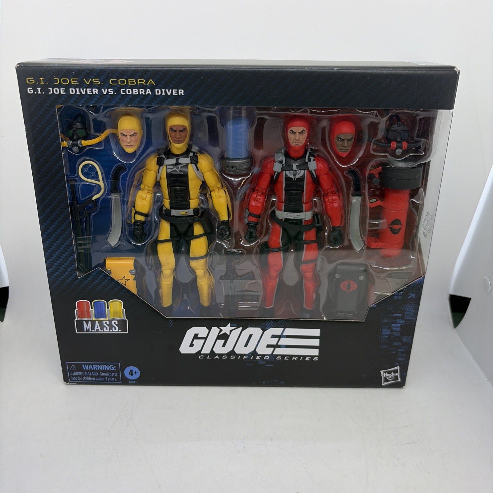 G.I. Joe Classified Series #169 G.I. Joe Diver Vs. Cobra Diver 6″ Figure 2 pack