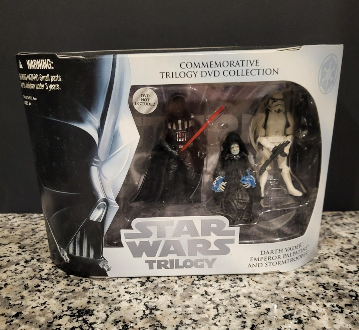 Emperor Stormtrooper Vader STAR WARS Trilogy Commemorative DVD Collection NEW