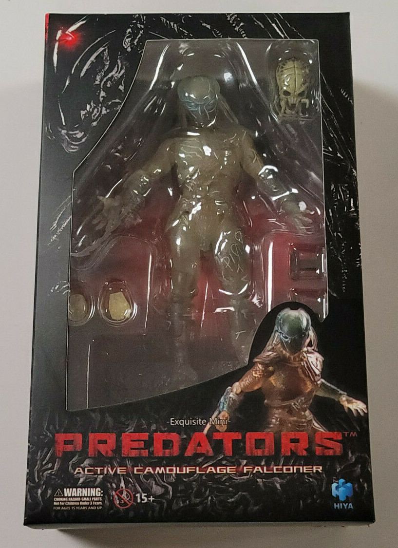 Hiya Toys PREDATOR Active Camouflage Falconer Exquisite Mini 1/18 Exclusive
