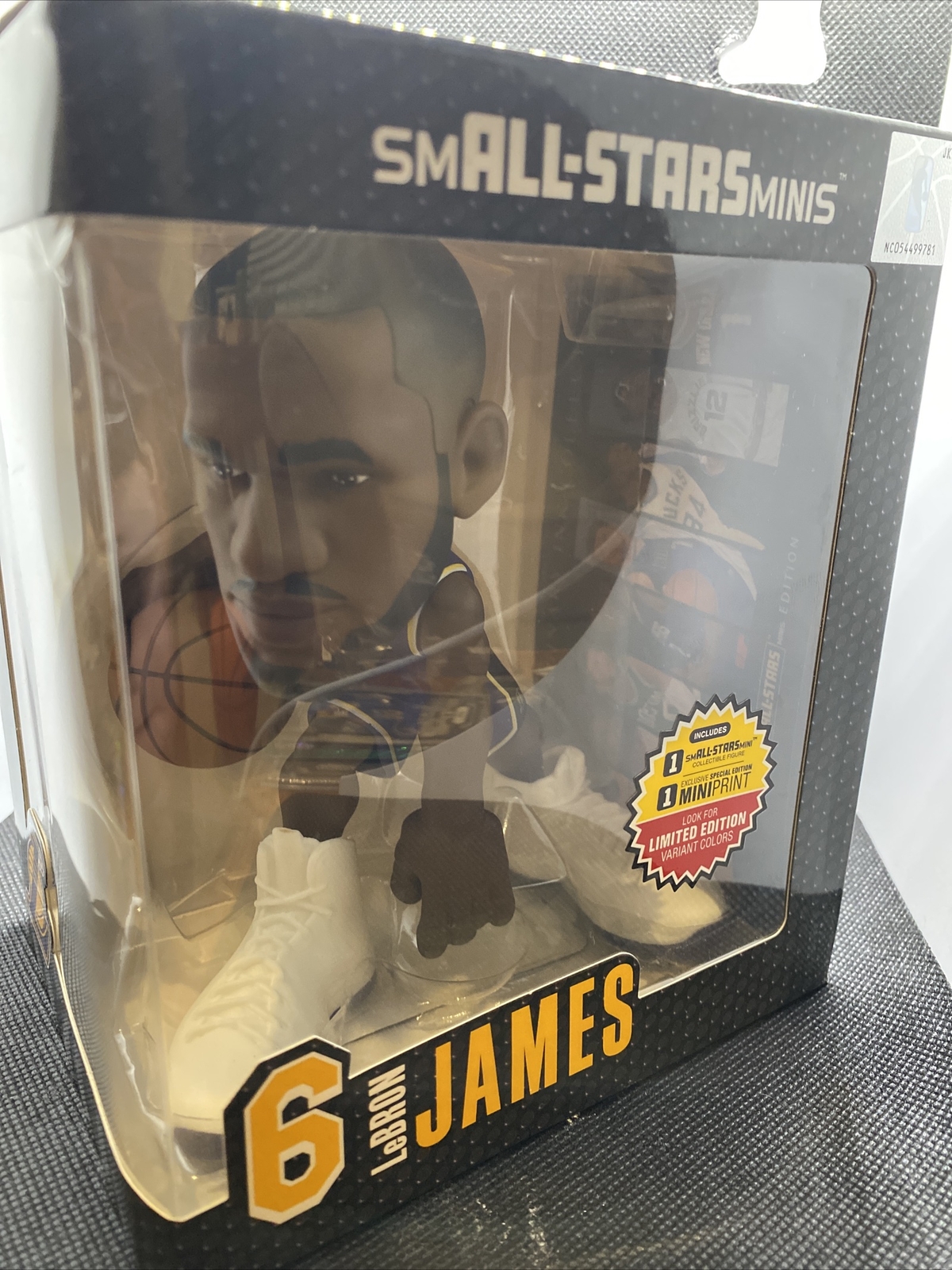 smALL Stars Lebron James Purple NBA 2022 Mini 6 Inch Figure Los Angeles Lakers