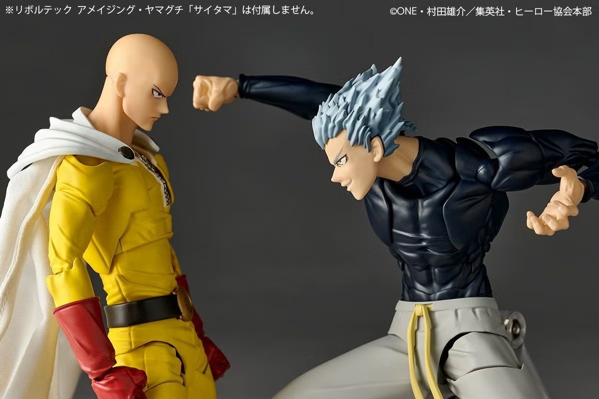 Kaiyodo Revoltech Amazing Yamaguchi Garou One Punch Man Action Figure Preorder
