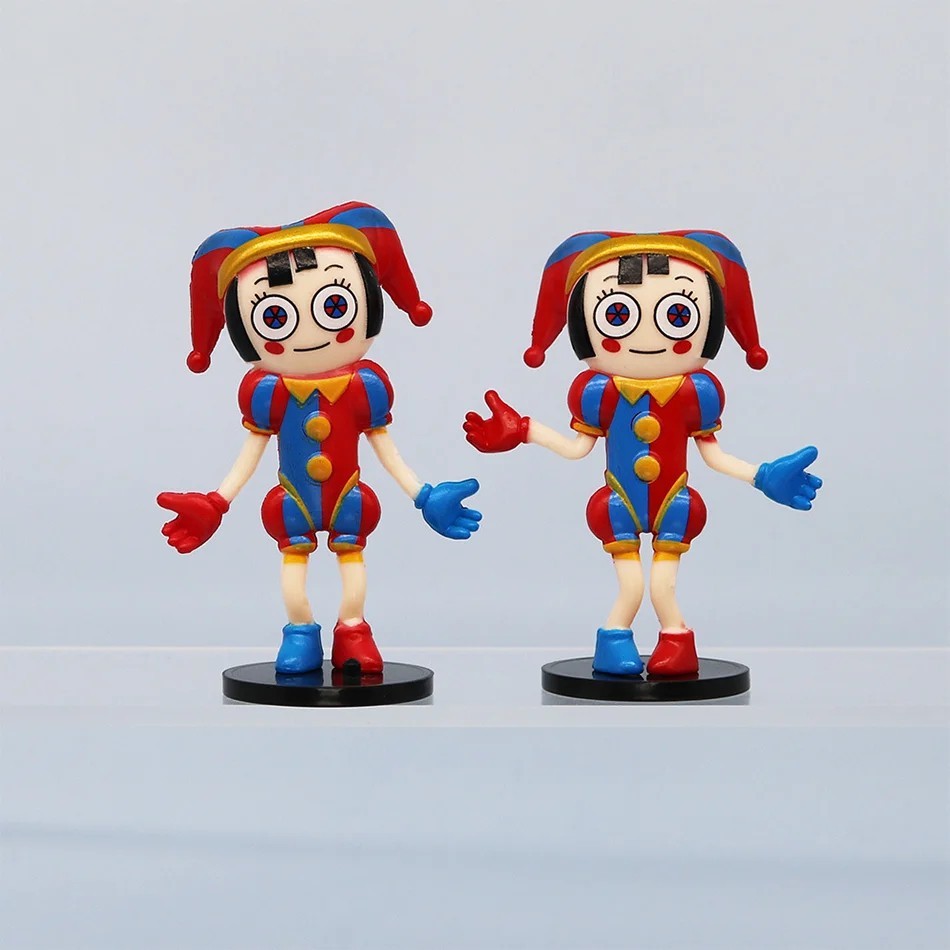8pcs Digital Circus Anime Figures Set Ragatha Jax Pomni PVC Model Toy Gift