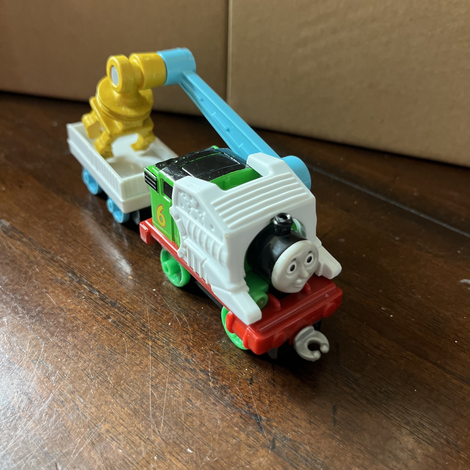 Thomas & Friends Train Adventures Talking Robot Percy incomplete see pics. Read