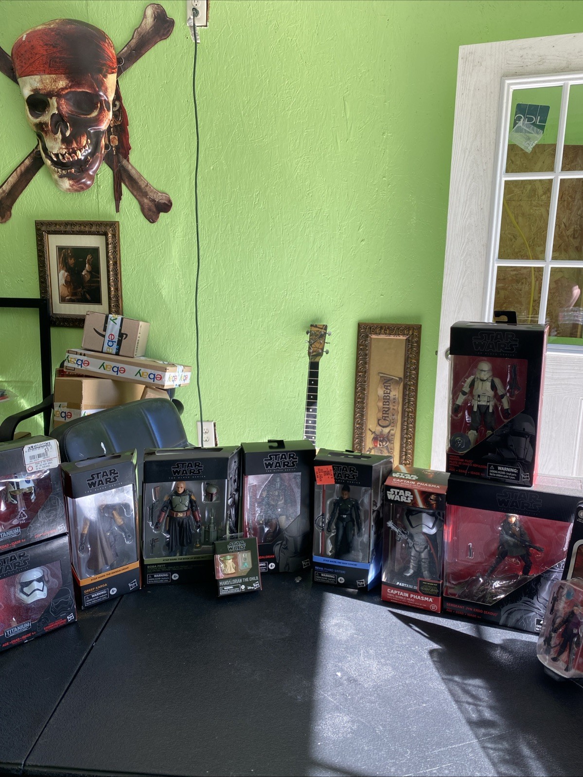 Huge LOT of Star Wars Figures All Sealed In Packages! Black Series, Lot Of 11!