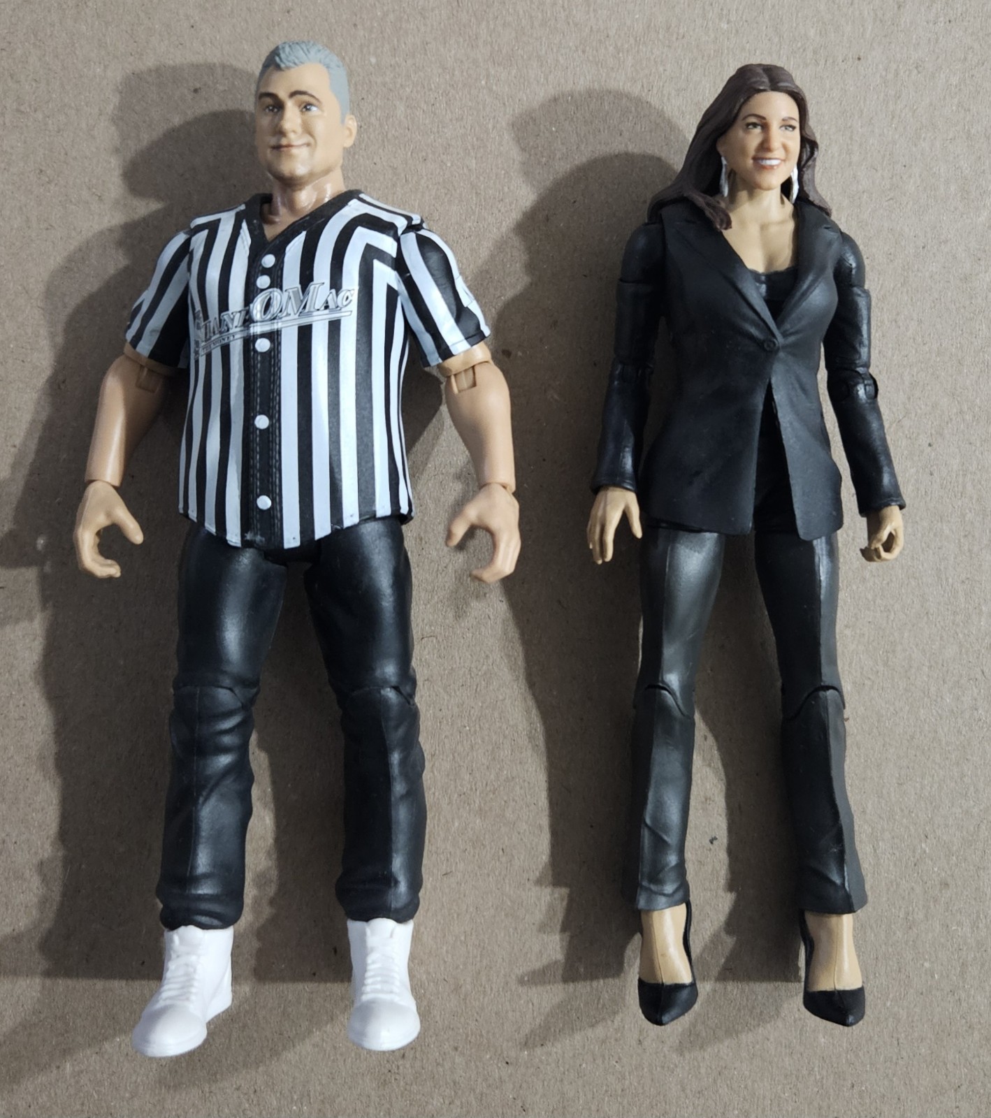 WWE SHANE AND STEPHANIE MCMAHON LOOSE ACTION FIGURES
