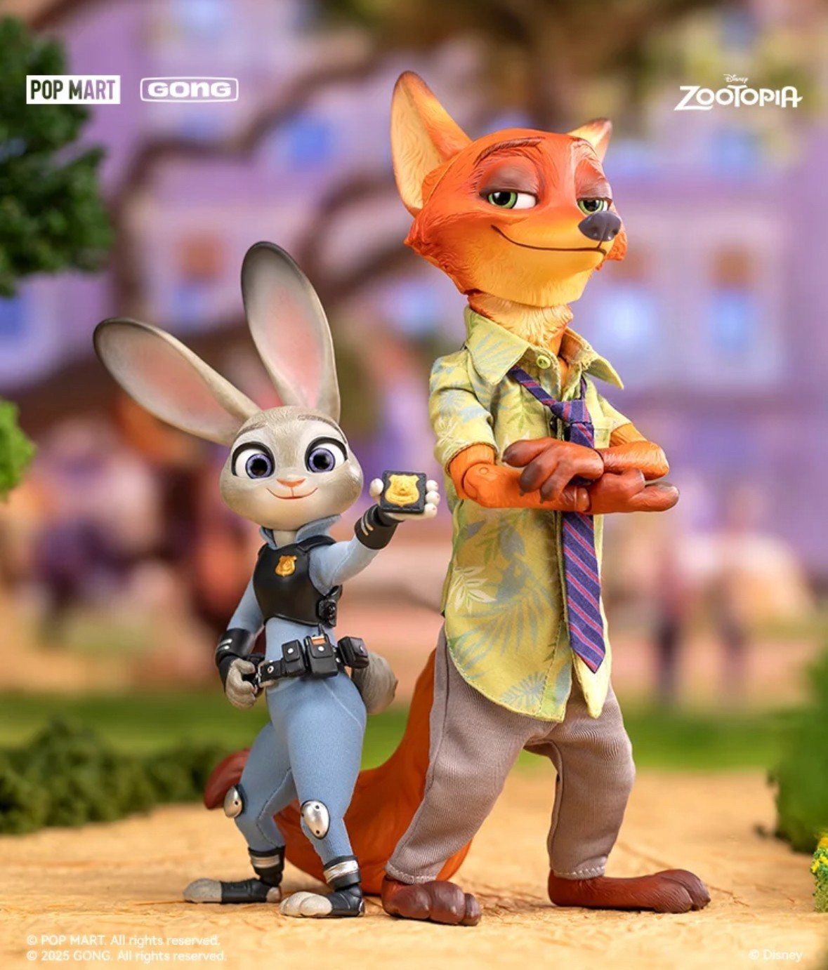 GONG Zootopia Judy Hopps and Nick Wilde Action Figure new in stock