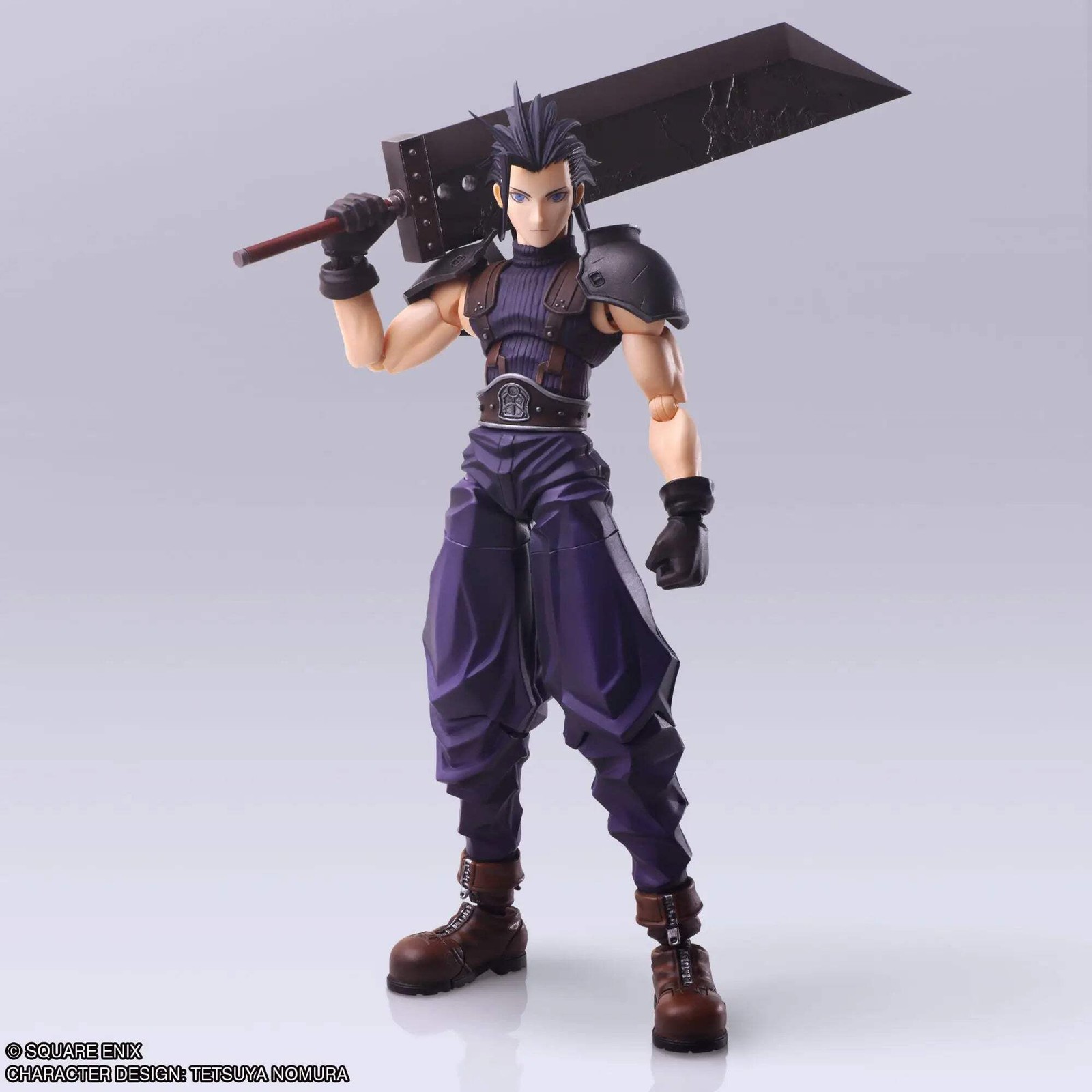 Bring Arts Final Fantasy VII Zack Fair Square Enix Action Figure US SELLER