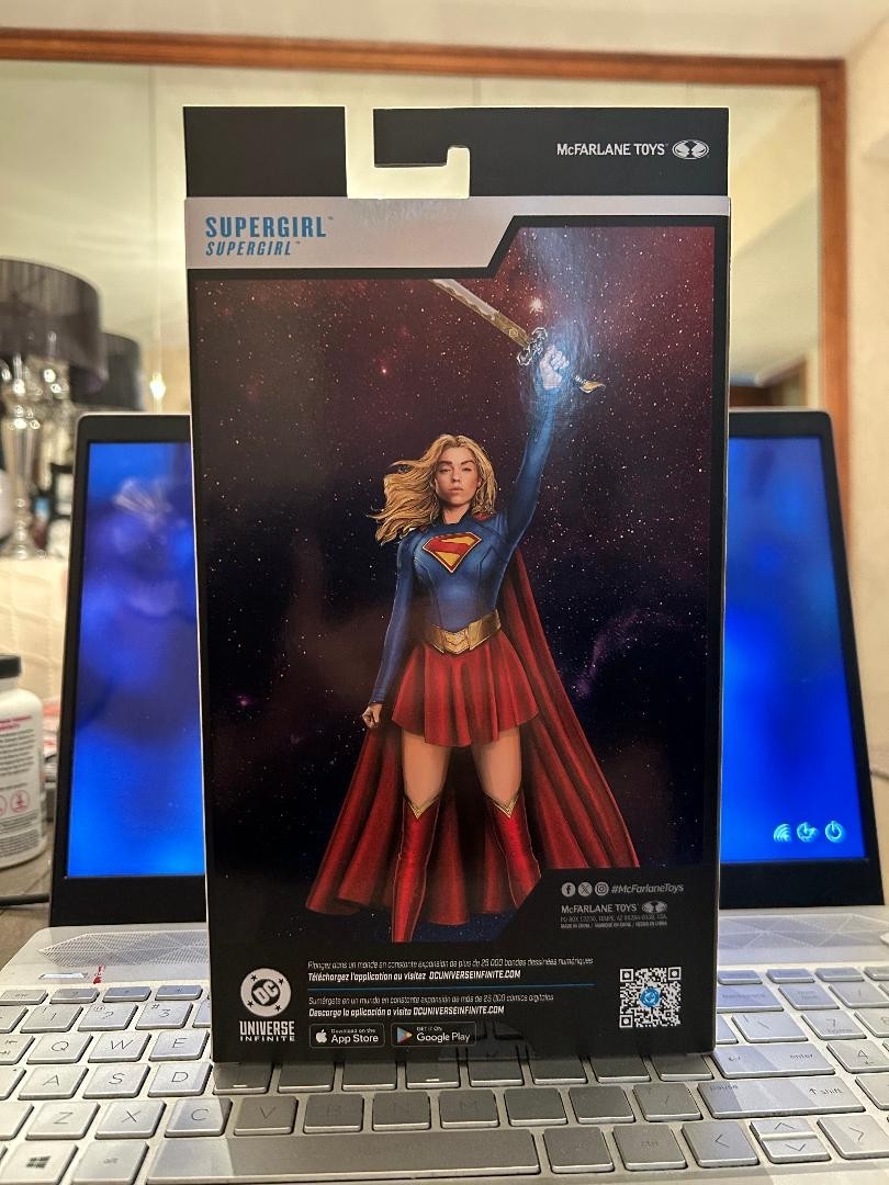 IN STOCK! McFarlane DC Multiverse SuperGIRL Movie 7″ Action Figure!!!!!!