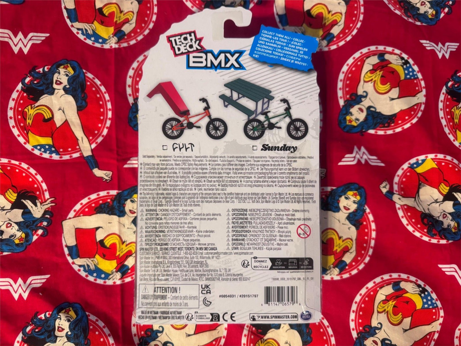TECH DECK BMX FREESTYLE HITS CULT & SUNDAY FINGER BIKE SET OF 2 TARGET EXCLUSIVE
