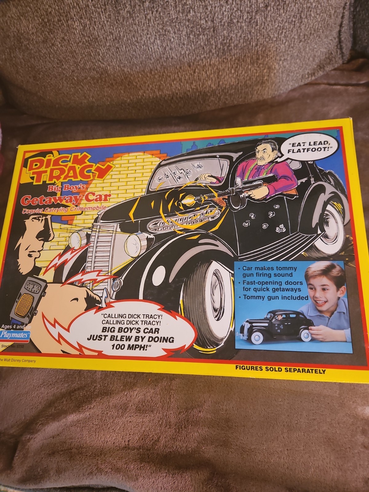 Play Mates #5752 Dick Tracy Big Boy’s Get a way