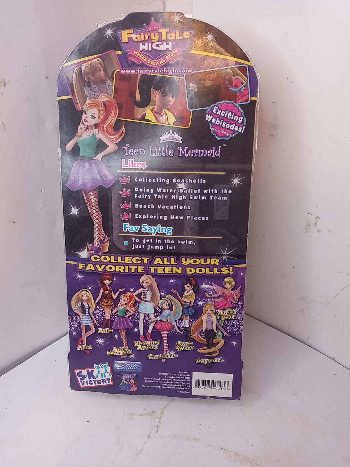Fairy Tale High I’am Teen Little Mermaid 12″IN PVC Figure Were Dreams Begin Cute