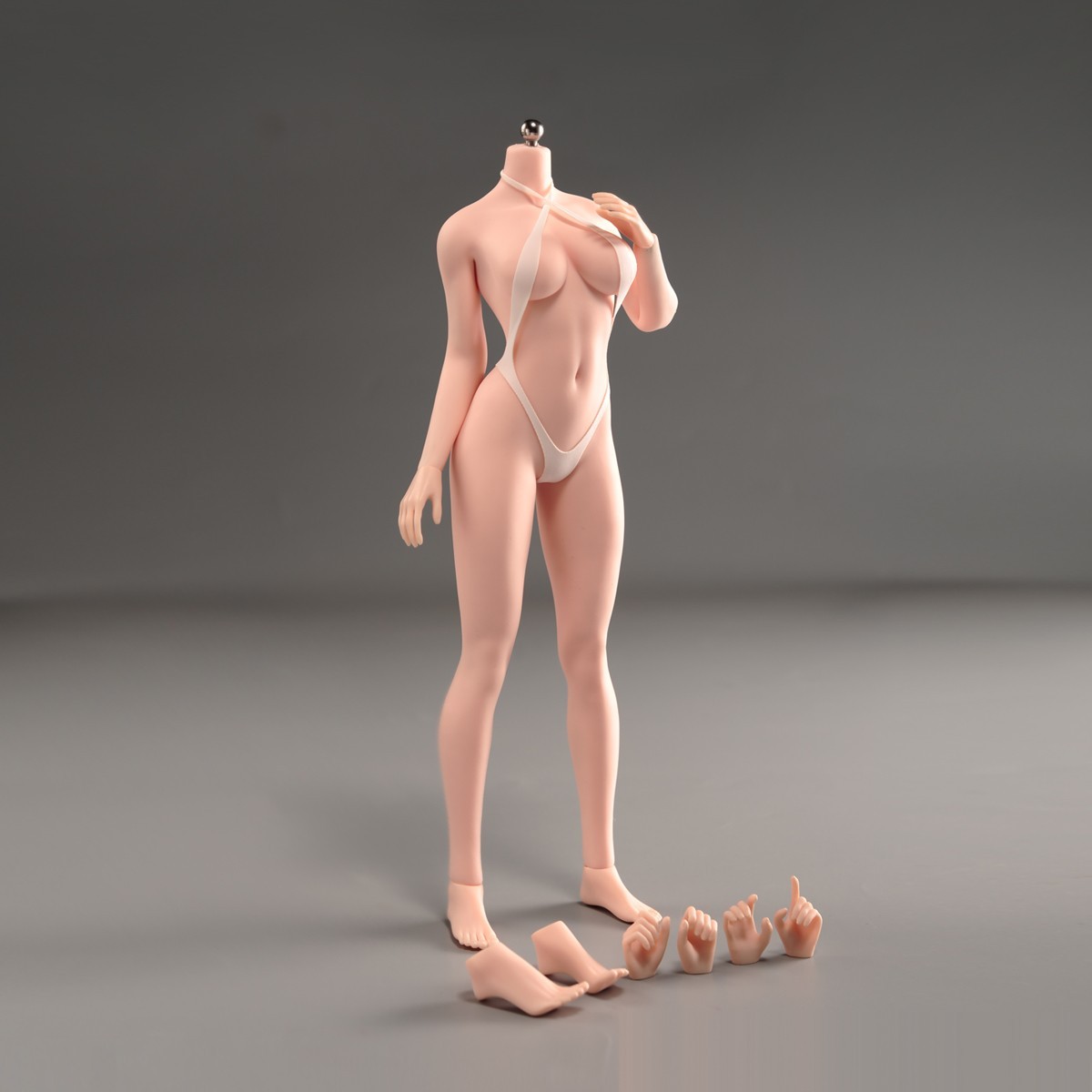 TBLeague PLLB2023-S52A 1/6 Female Seamless Body Pale Large Bust 12″ Figure Toys