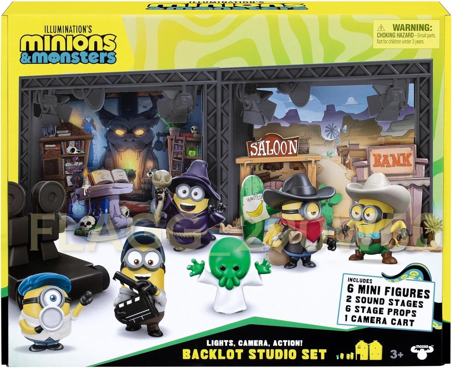 MINIONS & MONSTERS Movie BACKLOT STUDIO SET 2026 Illumination’s **READ**