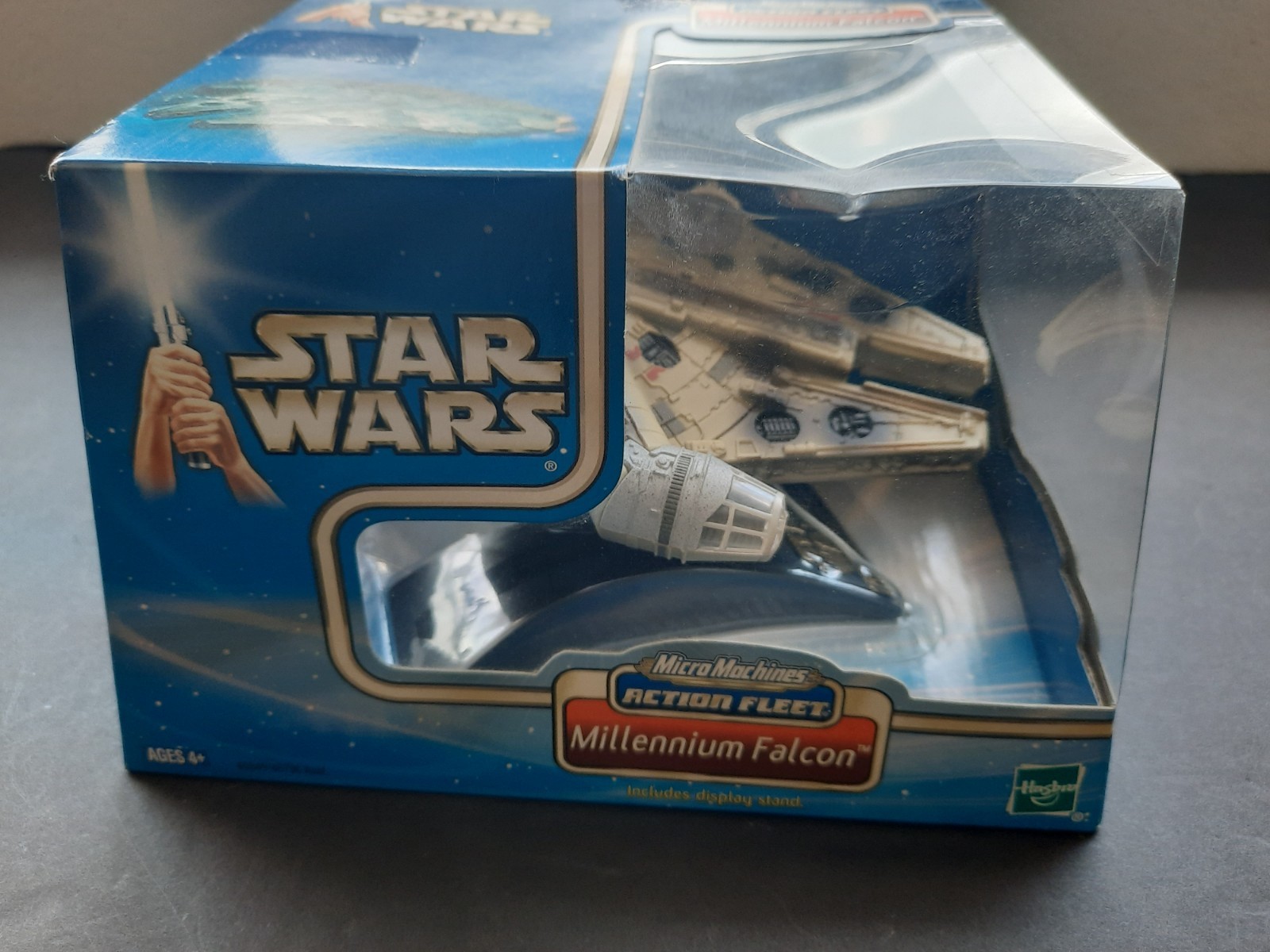 Star Wars Micro Machines Action Fleet 2002 MILLENNIUM FALCON BATTLE DAMAGED MIB