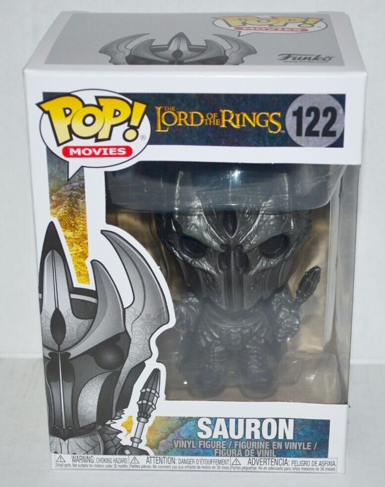 Funko POP! Lord of The Rings Hobbit Sauron #122 Figure Retired Vaulted MINT🔥