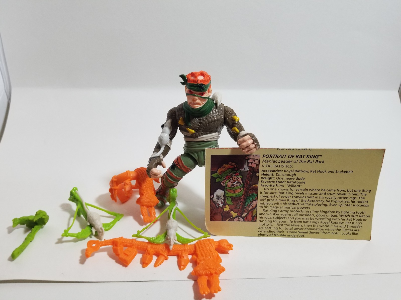 TMNT Rat King (1989) Playmates Action Fig