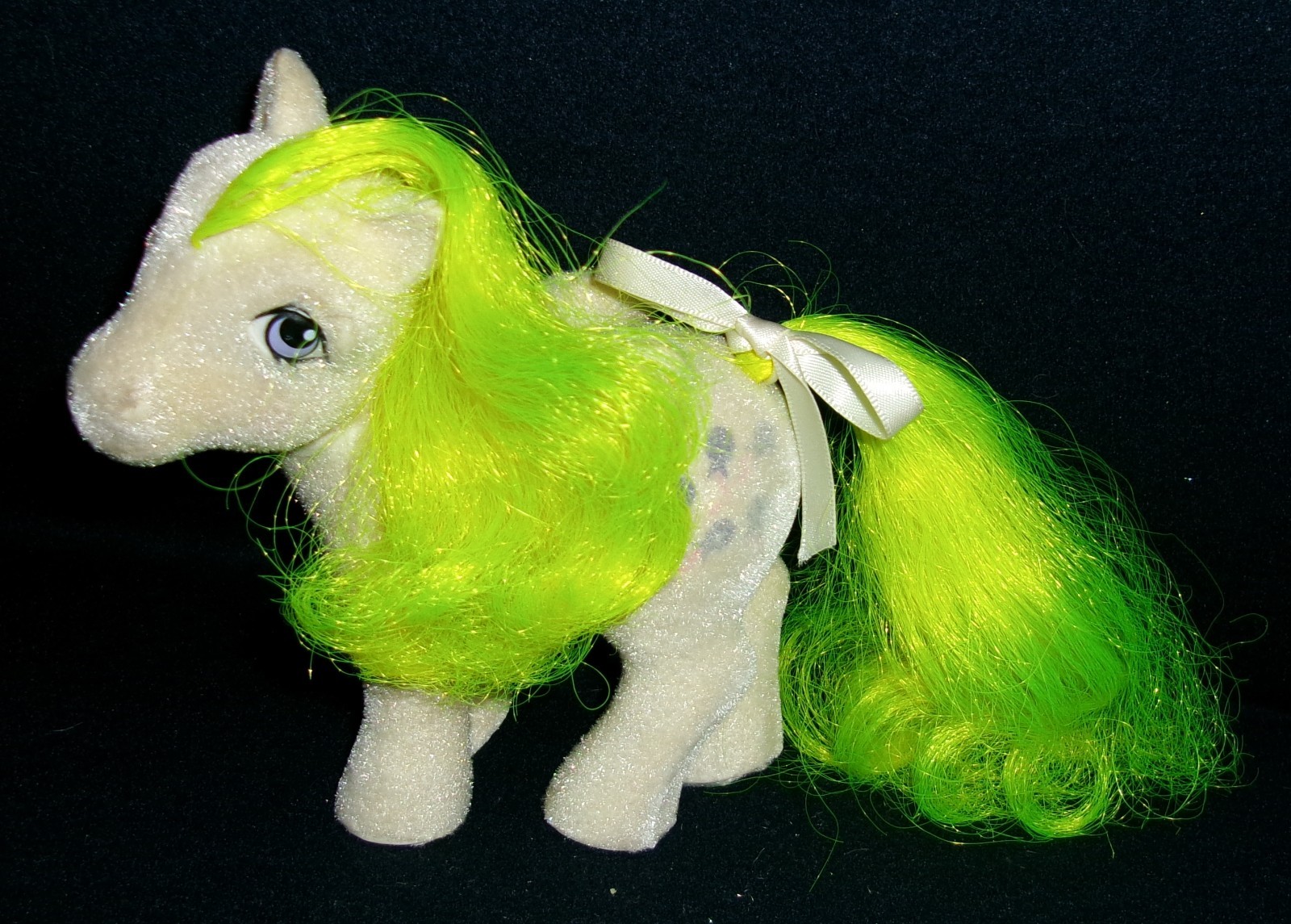 My Little Pony MLP Vintage So Soft SS Flocked Pegasus Surprise #6 EXCELLENT G1