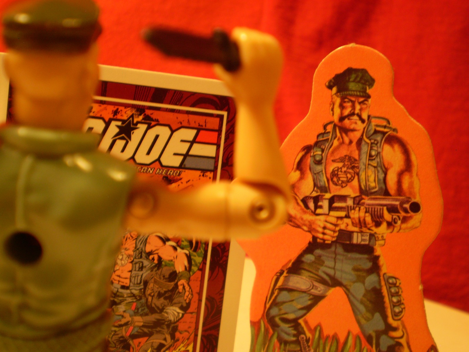 1983 GI JOE GUNG-HO MARINE 100% Complete + & RARE CARDS HASBRO ARAH cobra cobra