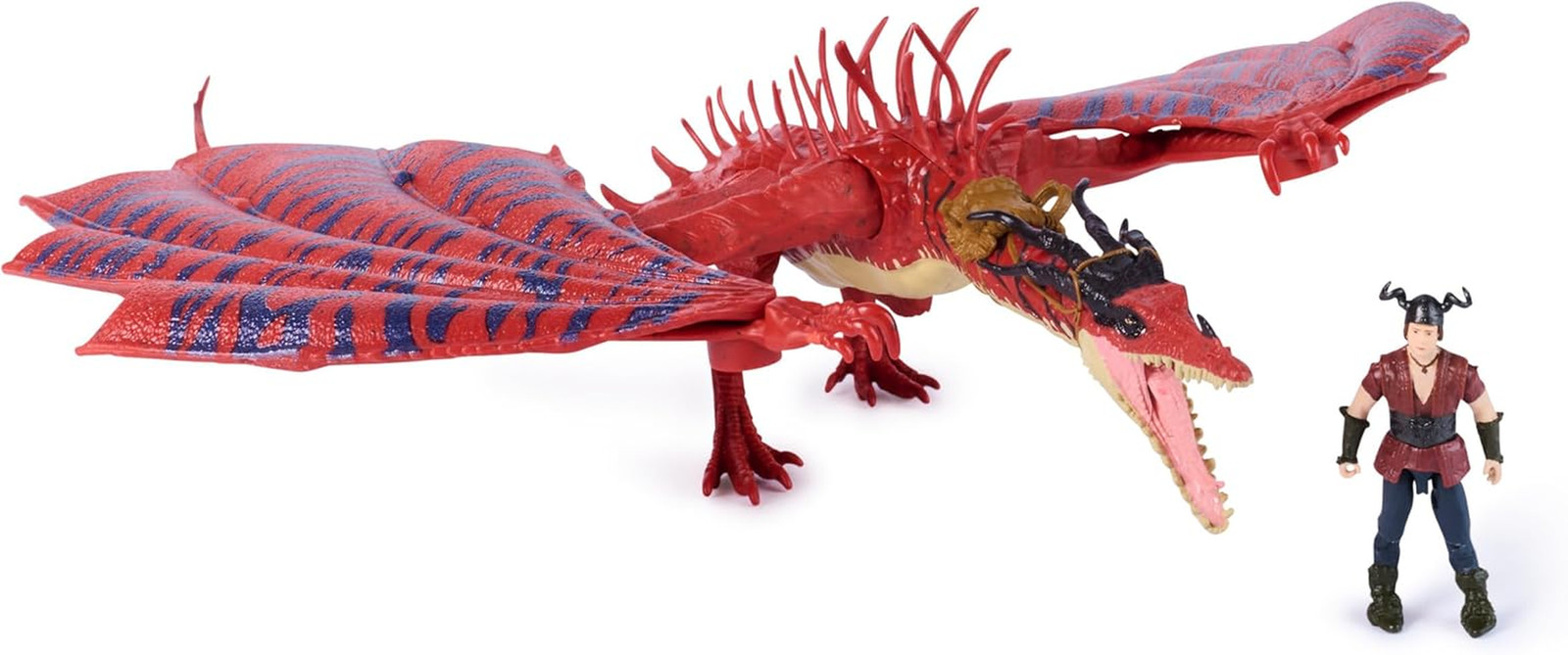 DreamWorks Dragons Monstrous Nightmare & Snotlout Viking Duo Action Figures Toy