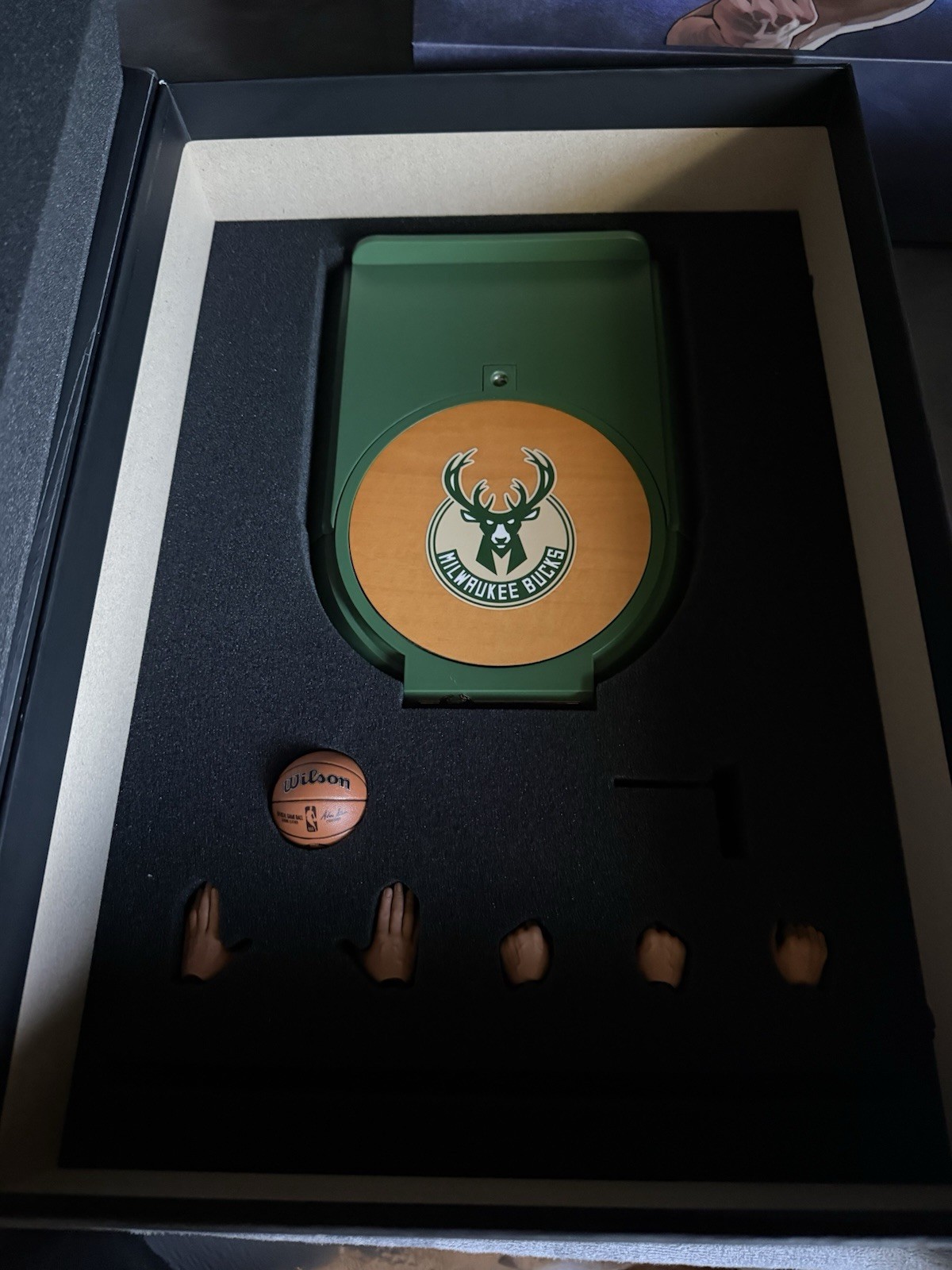 Enterbay Real Masterpiece Giannis Antetokounmpo 1/6 Action Figure Bucks