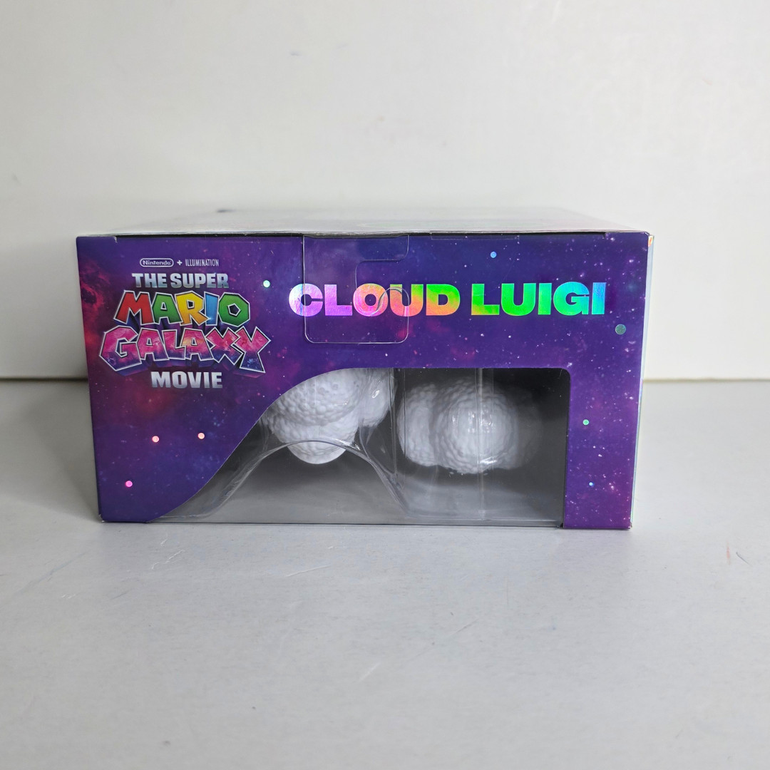 Super Mario Galaxy Movie Cloud Luigi 5 in Action FIgure – NEW