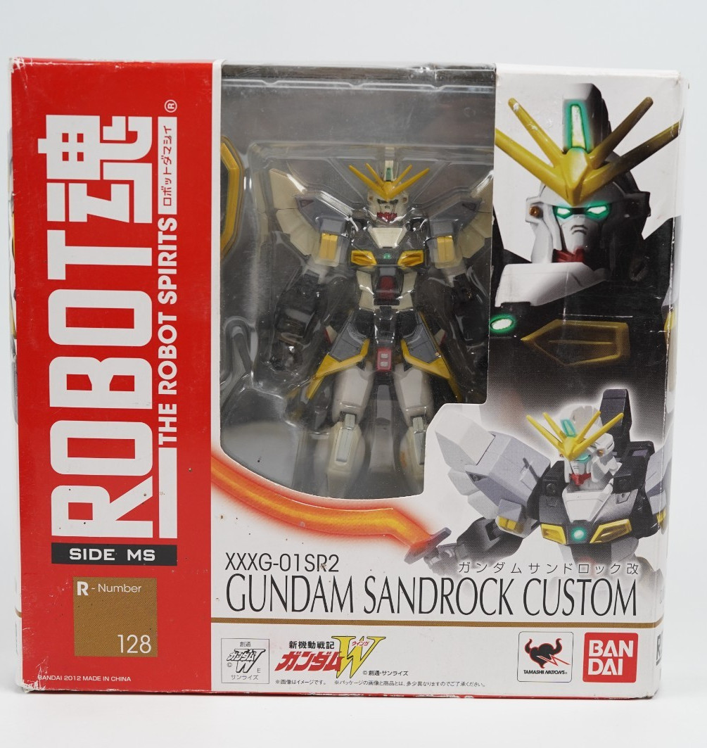 Gundam Wing Sandrock Custom Robot Spirits Action Figure