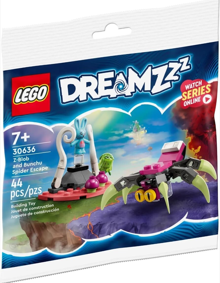 LEGO Dreamzzz Polybag: Z-Blob and Bunchu Spider Escape