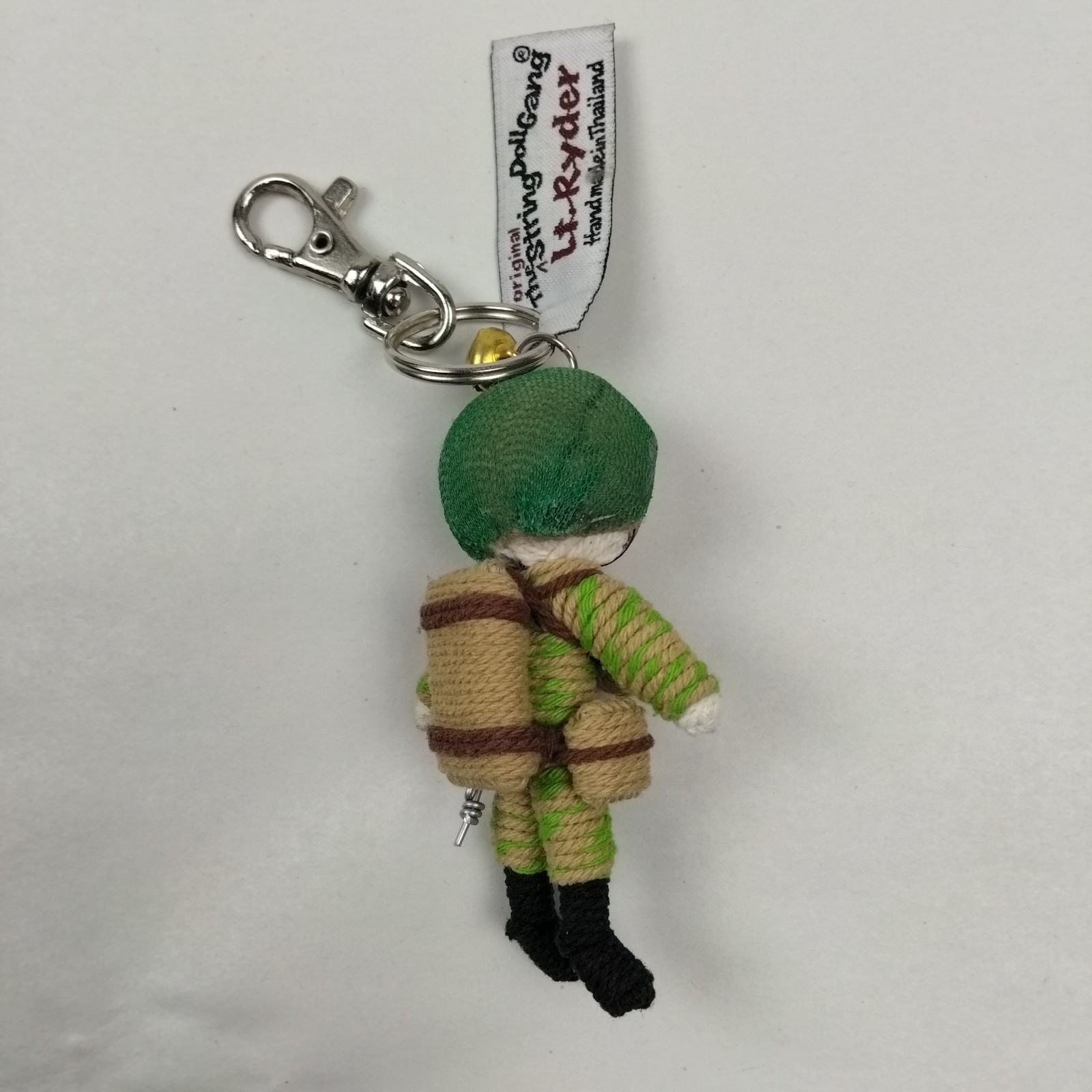 Kamibashi Lt Ryder Original String Doll Gang Keychain Clip Folk Kawaii Soldier