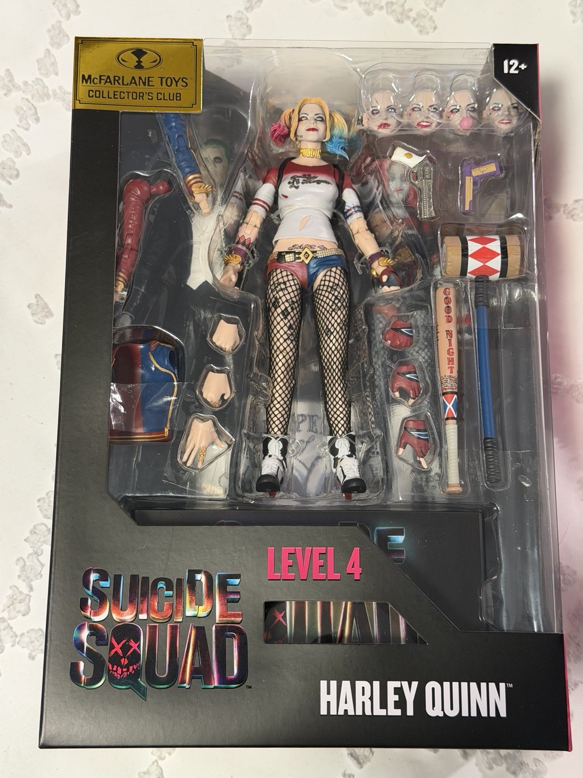 Harley Quinn & Joker McFarlane Toys Collector’s Club Suicide Squad Level 4 – NEW