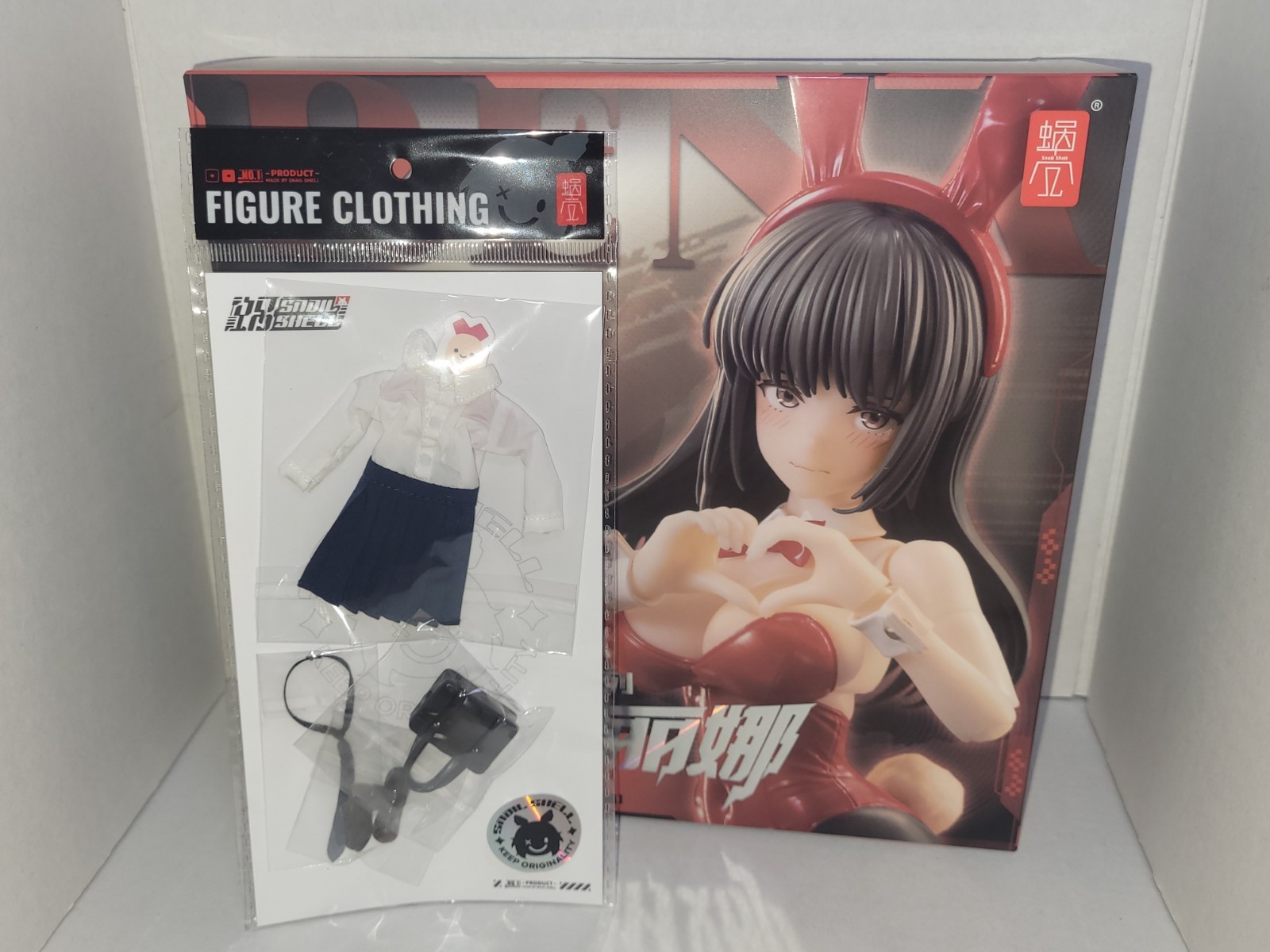 Snail Shell JK-01 Bunny Girl Rena 1/12 With Bonus Clothing Set Waifu – US Seller