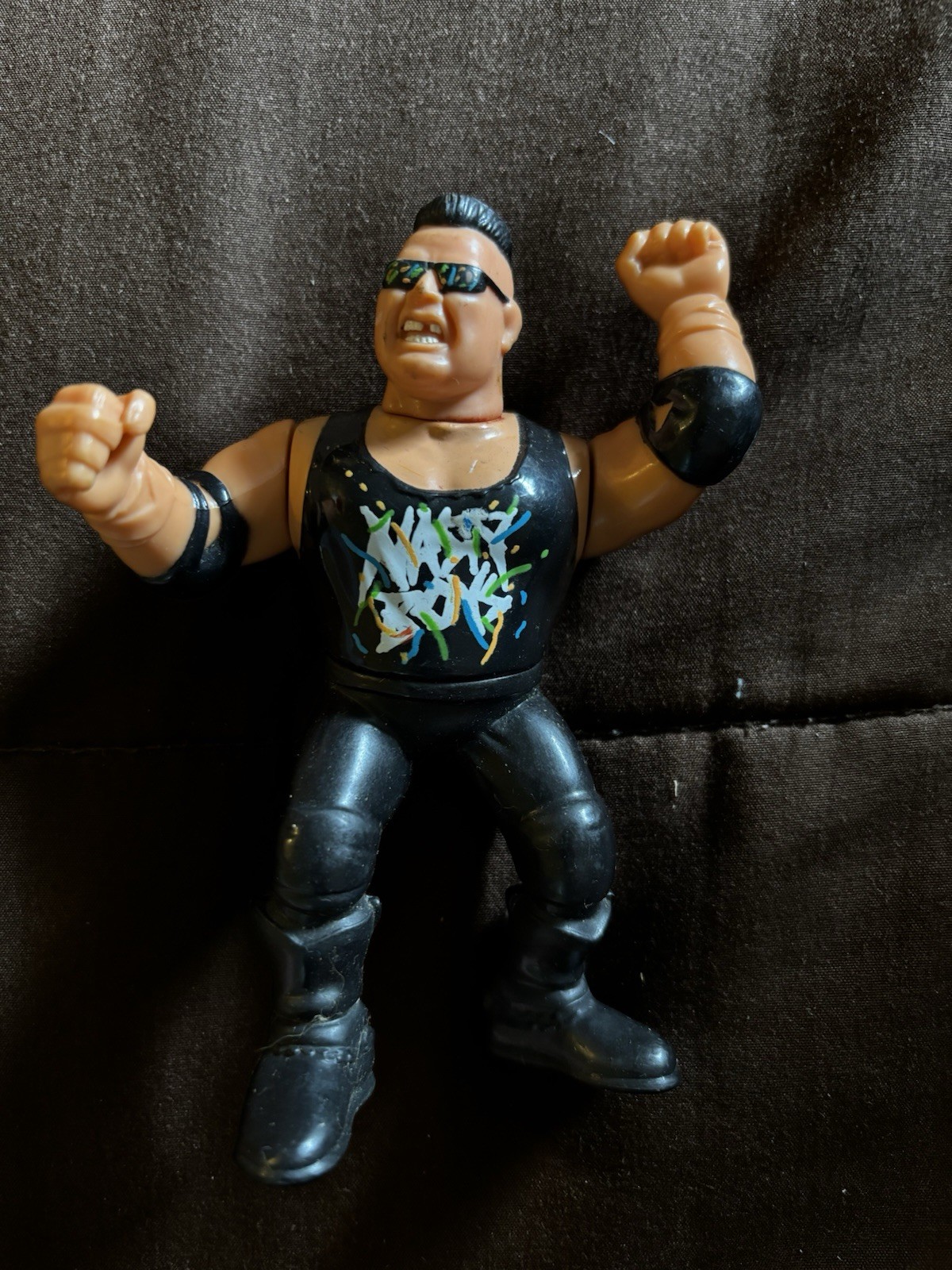 HASBRO WWF NASTY BOYS JERRY SAGS WRESTLING ACTION FIGURE WWE WCW N