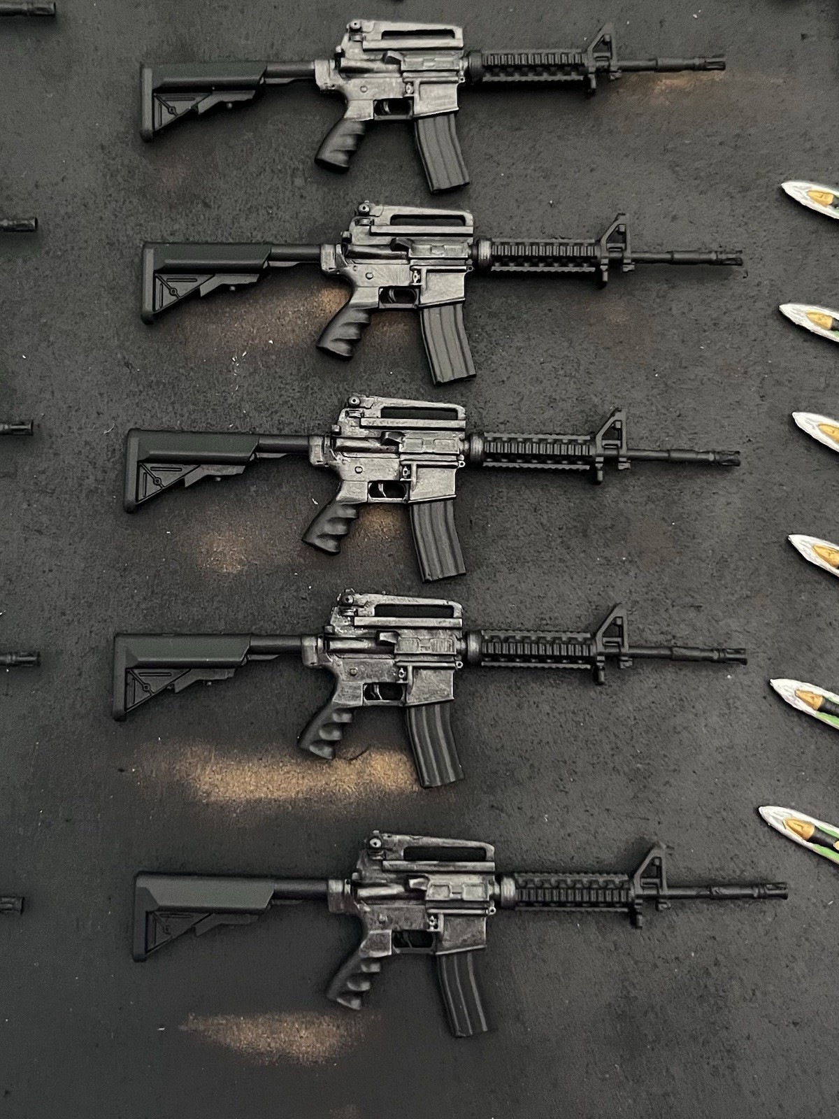 Custom HK416 Rifle 1/12 Scale Action Figure Weapons / Gun