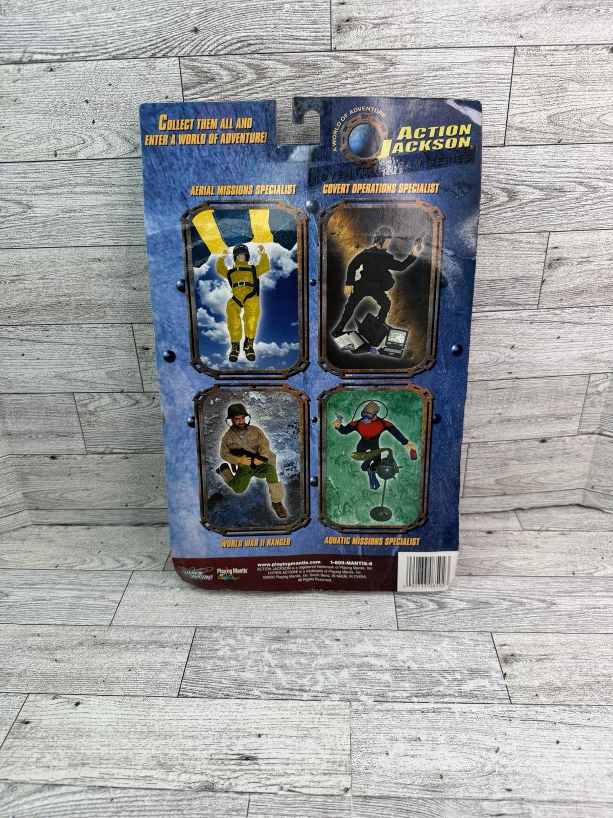 Playing Mantis Action Jackson Aquatic Missions Specialist 2000 10″ Action Figure