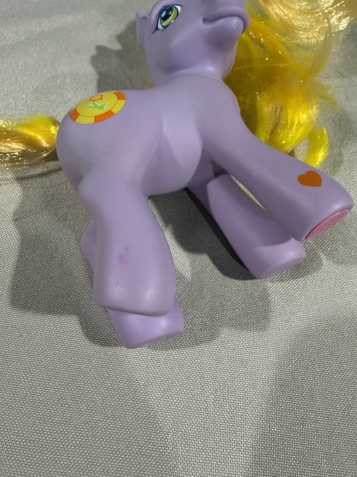 My Little Pony G3 2002 Spring Basket “Garden Glade” Purple w/ Flower