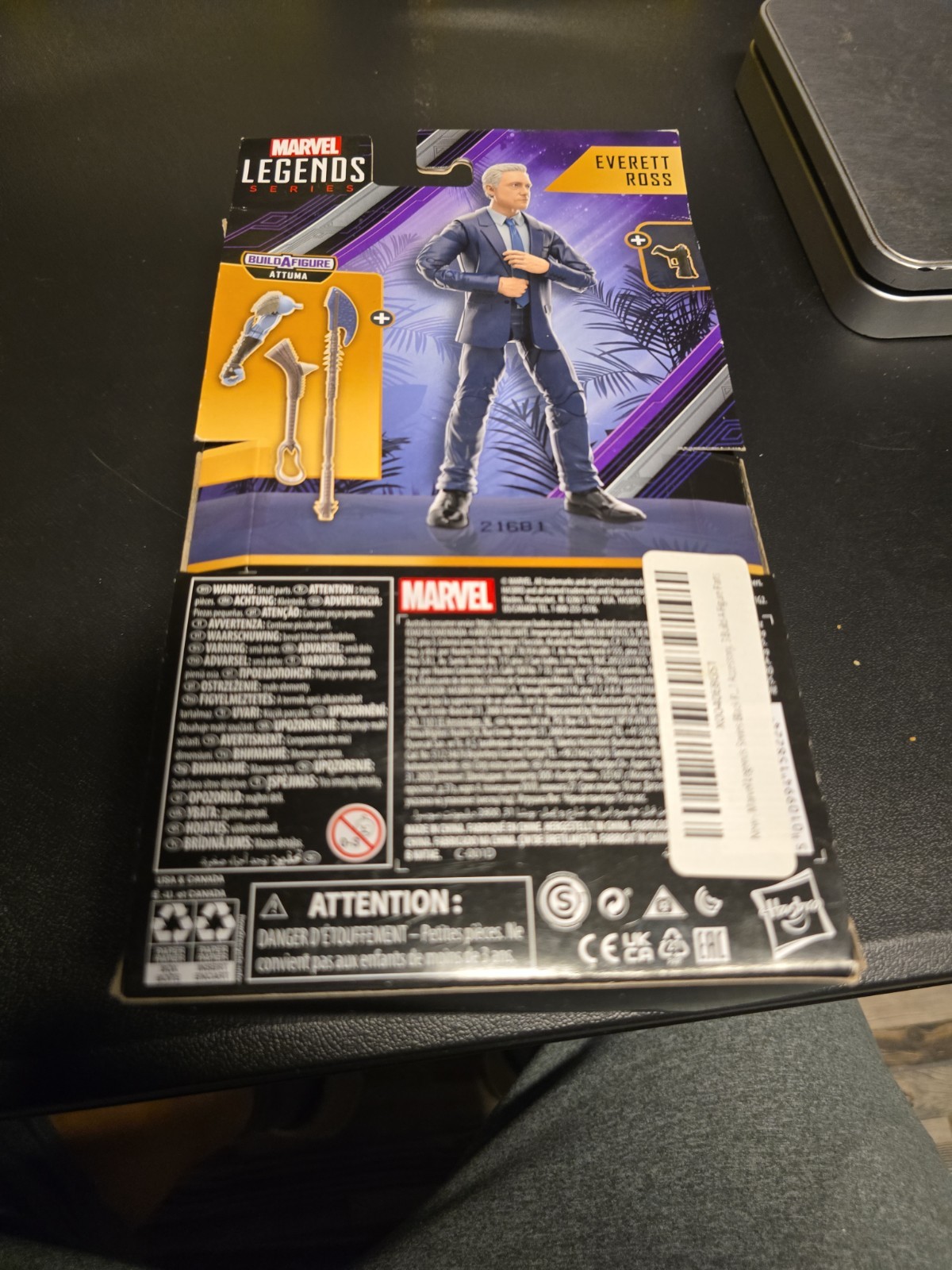 Hasbro Marvel Legends Black Panther Everett Ross 6″ Action Figure New