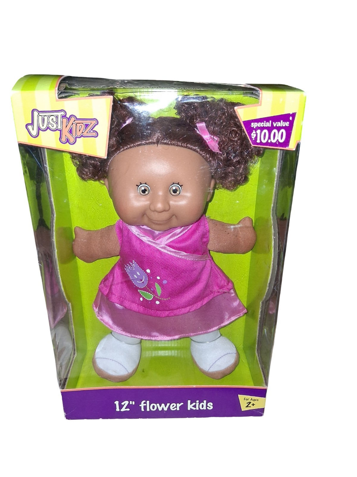 Vintage Justkidz 12″ Flower Kid Tulip Factory Sealed K-MART exclusive