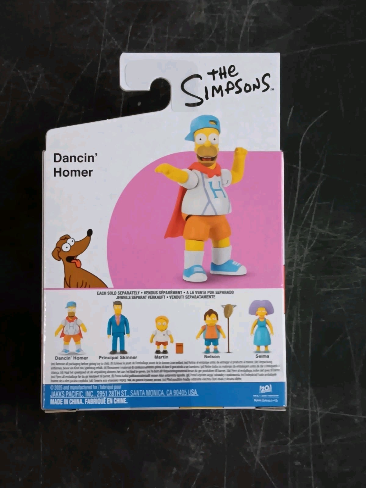 *FREE SHIP* 2.5″ BARNEY CARL HOMER The Simpsons Figure Jakks Pacific FOX