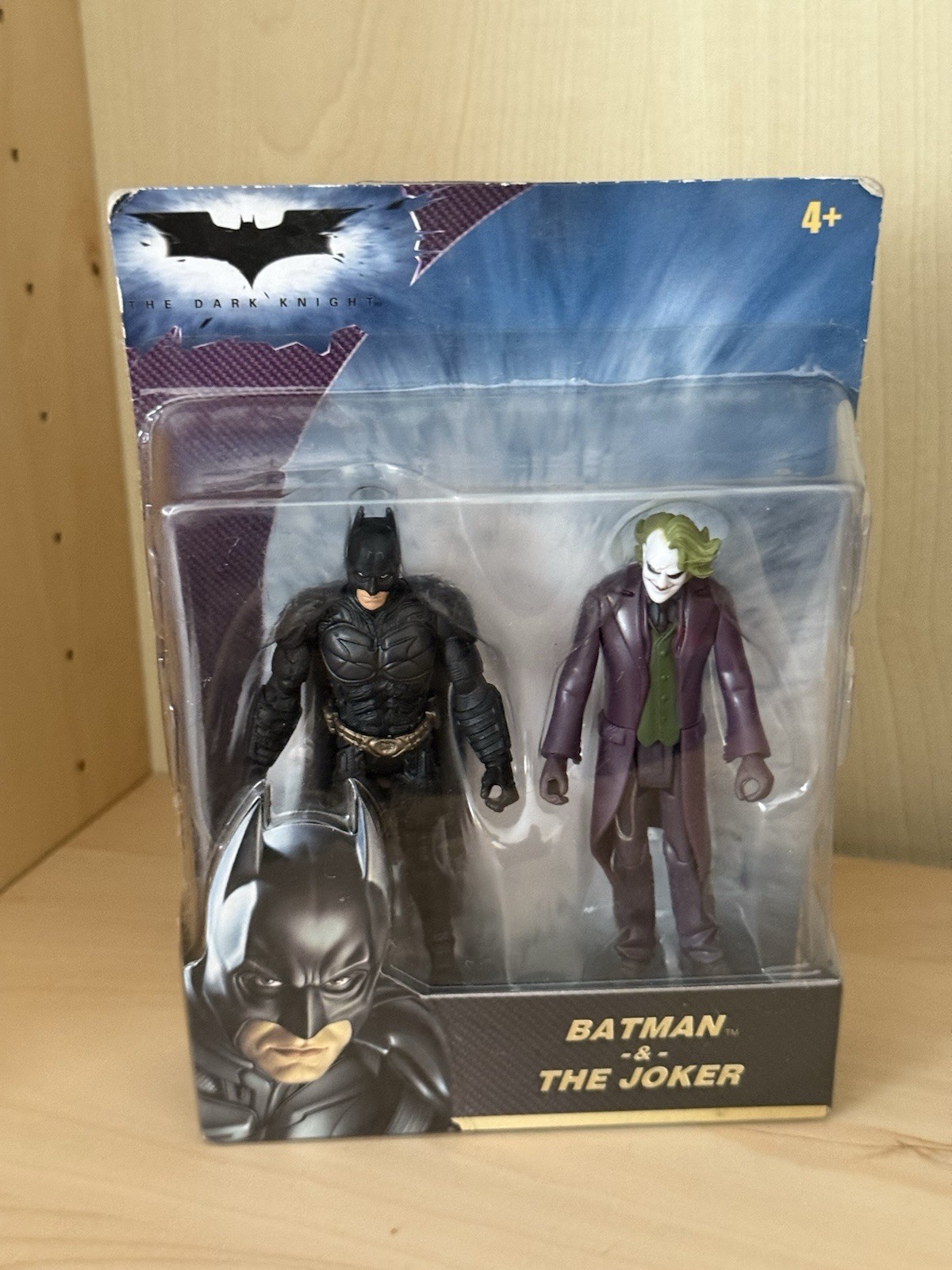 BATMAN THE DARK KNIGHT – BATMAN & THE JOKER DC ACTION FIGURES MATTEL
