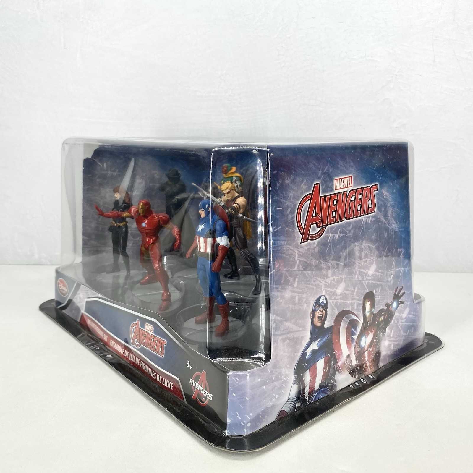 Marvel Avengers Deluxe Figurine Set Of 10 Disney Store New In Box