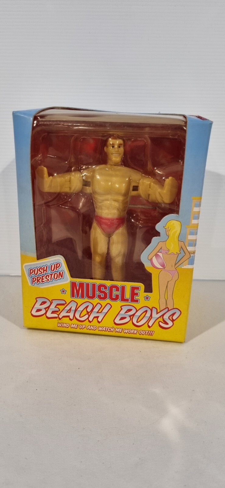 Jam Muscle Beach Boys Push Up Preston Exercise Toy Figure