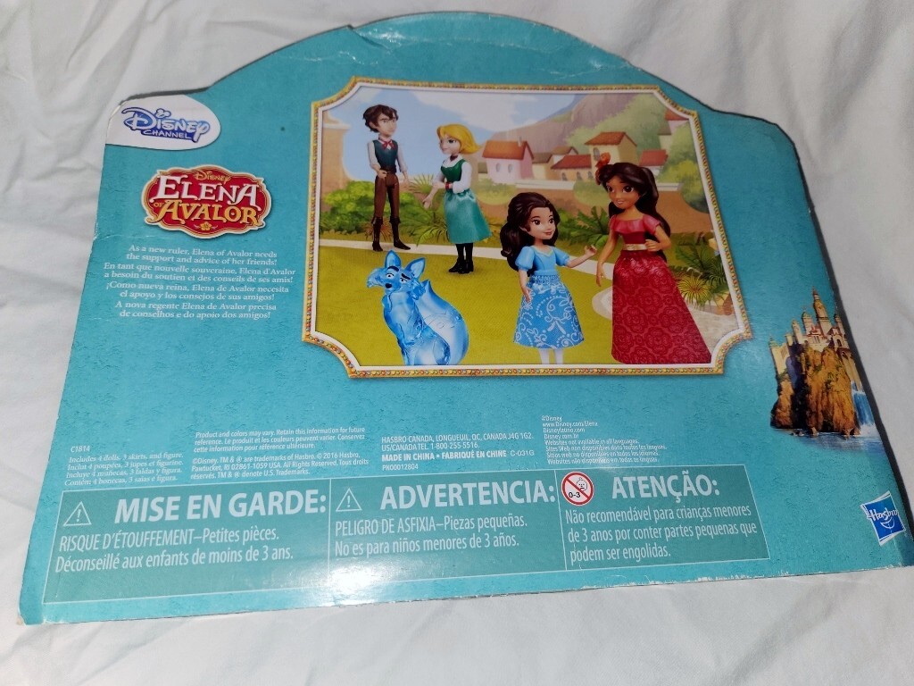 NEW Disney Elena of Avalor Friends 4 Polly Size Dolls Isabel Naomi Mateo Zuzo