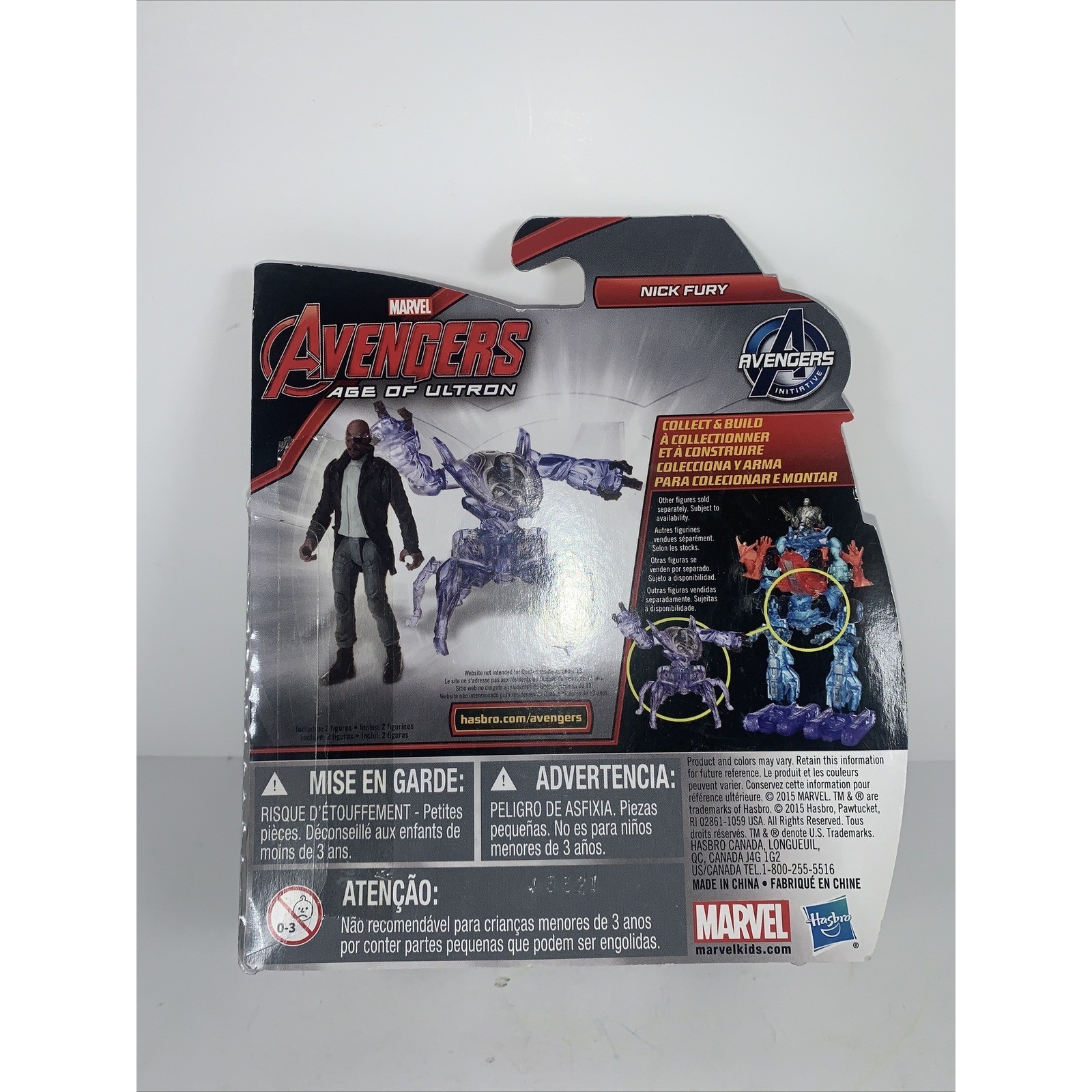 Avengers Age of Ultron Marvel’s Nick Fury VS Sub-Ultron 007 Action Figure