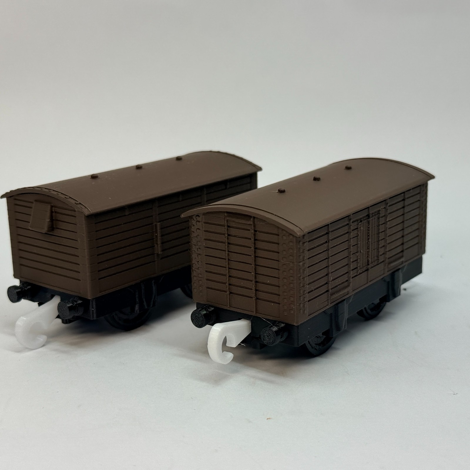 Trackmaster Railway Trains – Production Misprints – Box Cars for Thomas Train