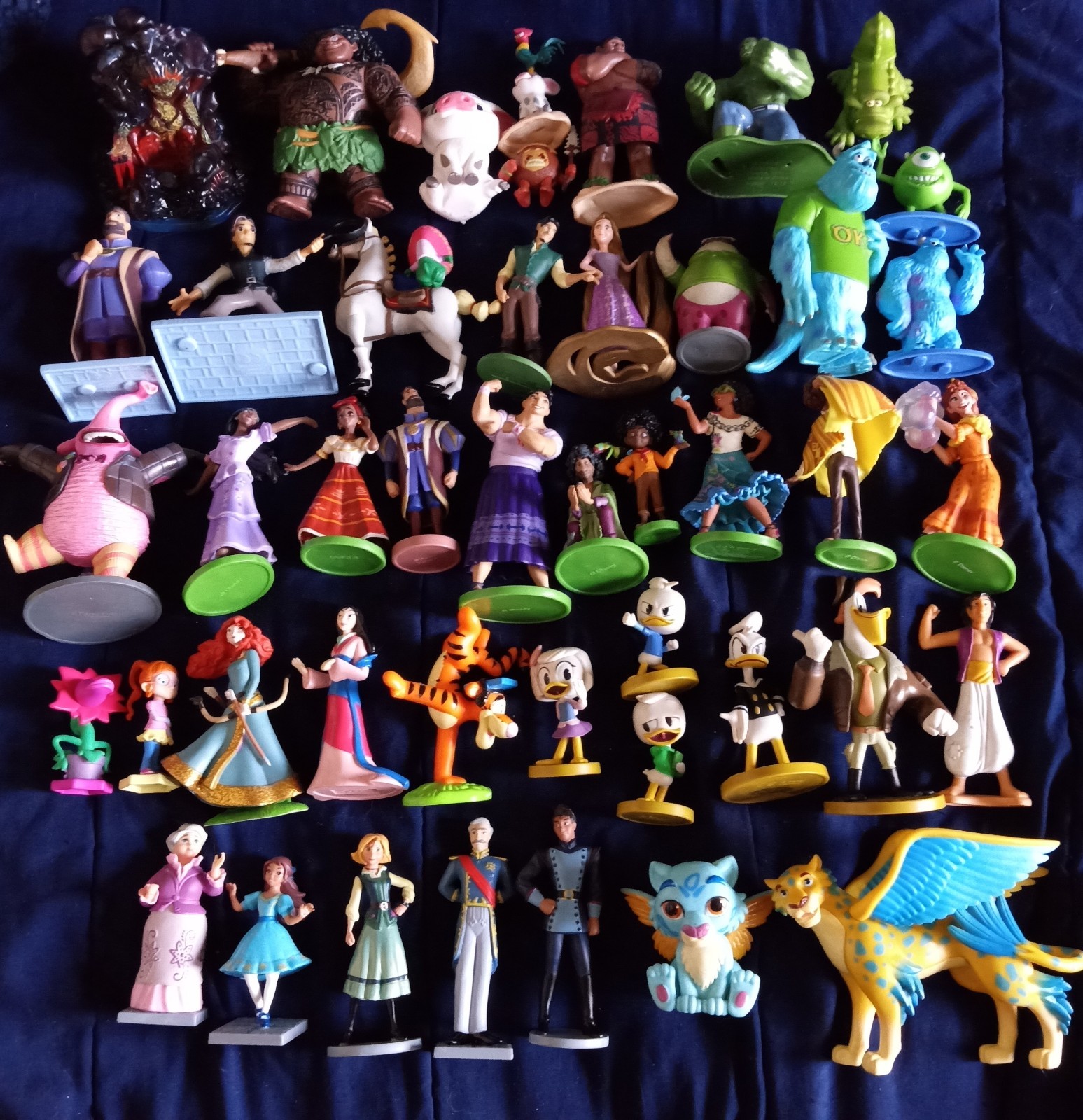 40+ Disney PVC Cake Toppers Lot Encanto,Duck Tales,Tangled,Elena Of Avalor