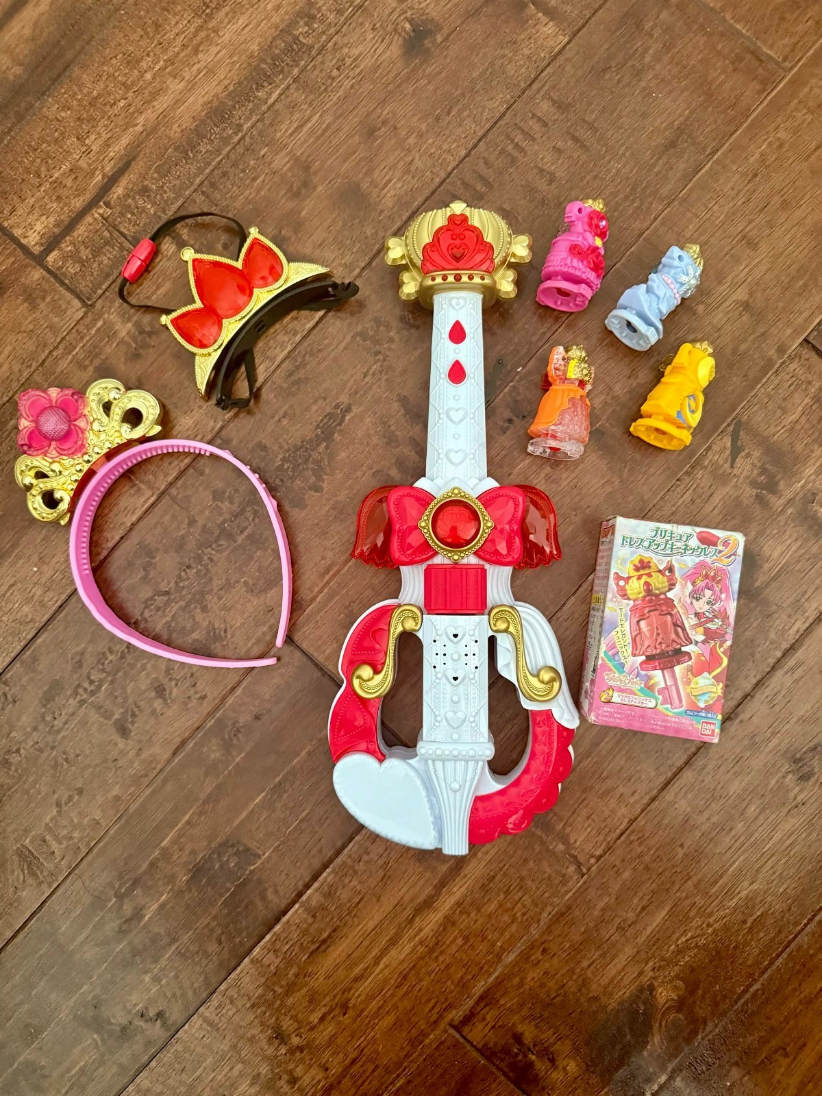 Go! Princess Precure Scarlet Violin & Dress Up Keys BANDAI