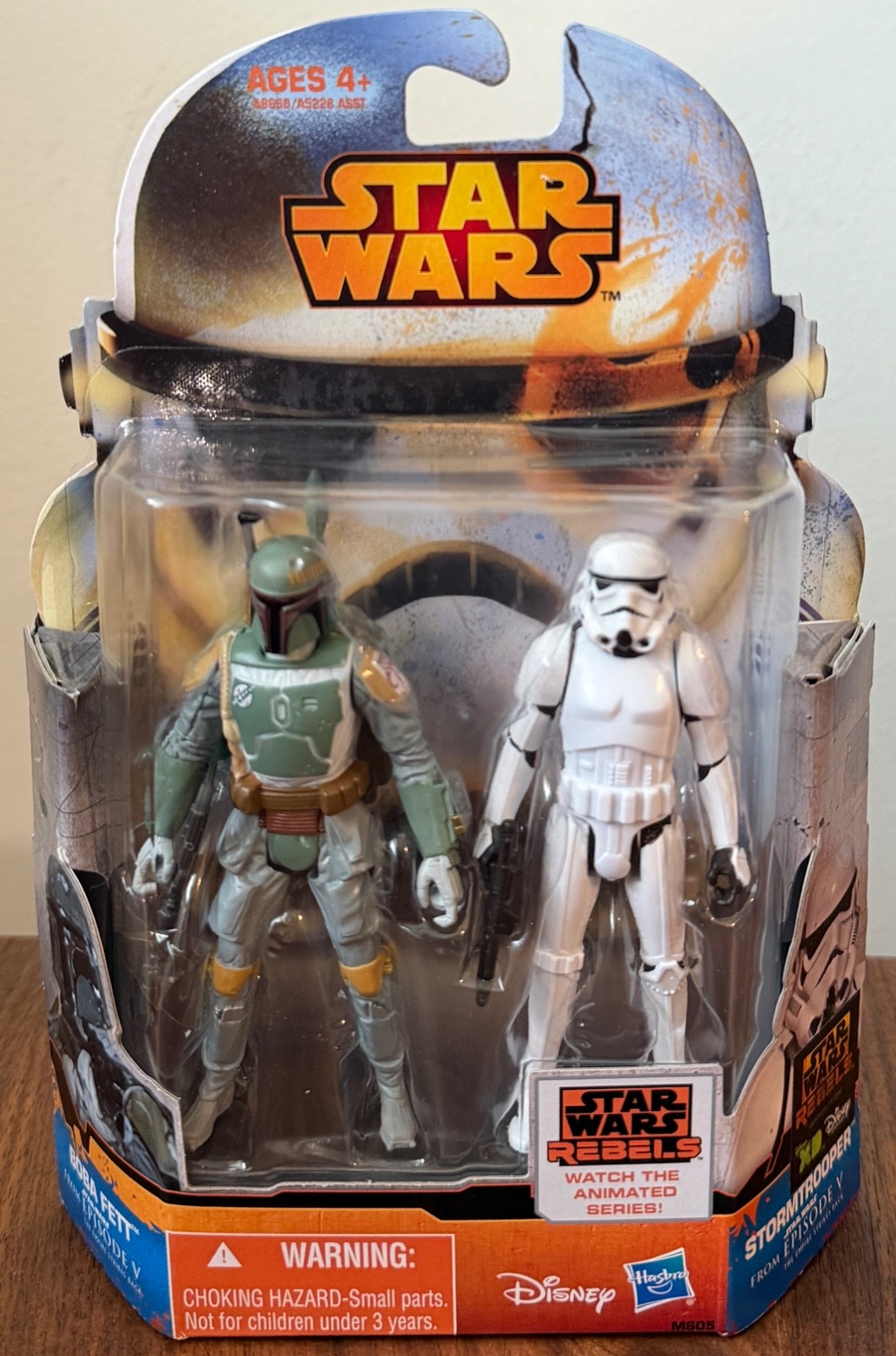 Star Wars Rebels Mission Series Boba Fett & Stormtrooper 2 pack Figure Set New