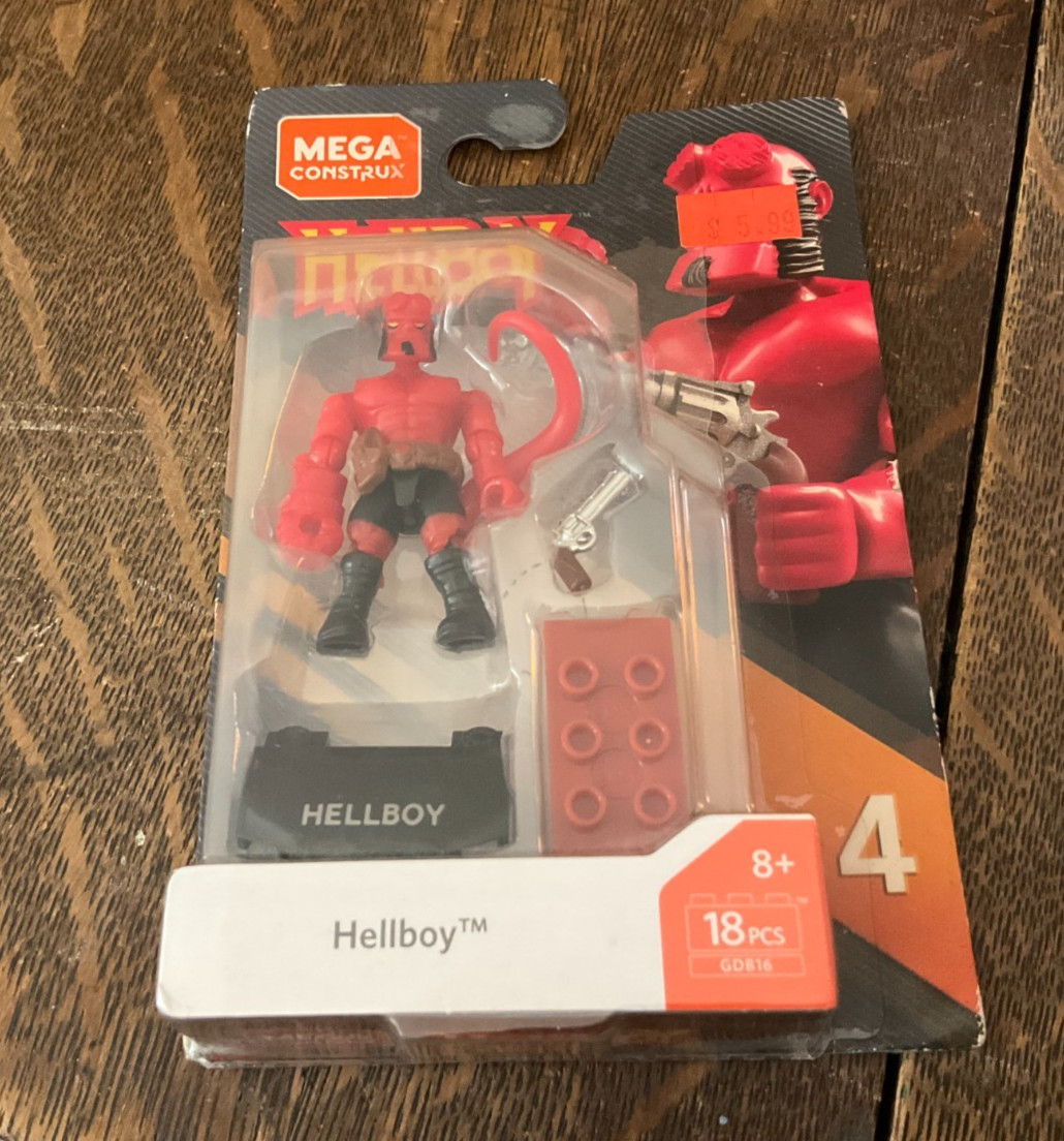 Mega Construx Heroes Series 4 Hellboy GDB16 Figure TOY