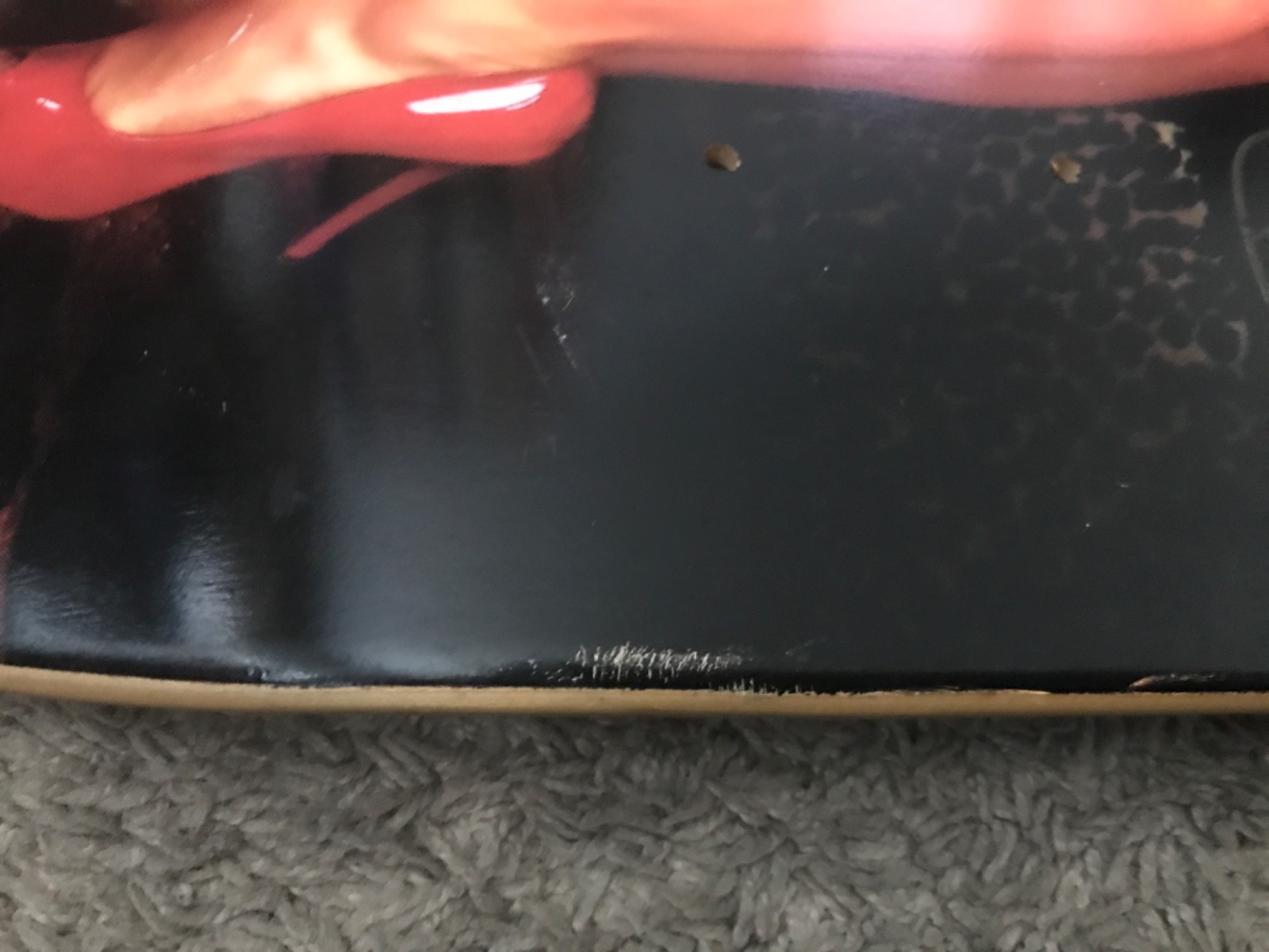 PinUp Sk8 Tiki Decks RARE AUTOGRAPHED SIGNED SKATEBOARD DECK CEE CEE RYDER.
