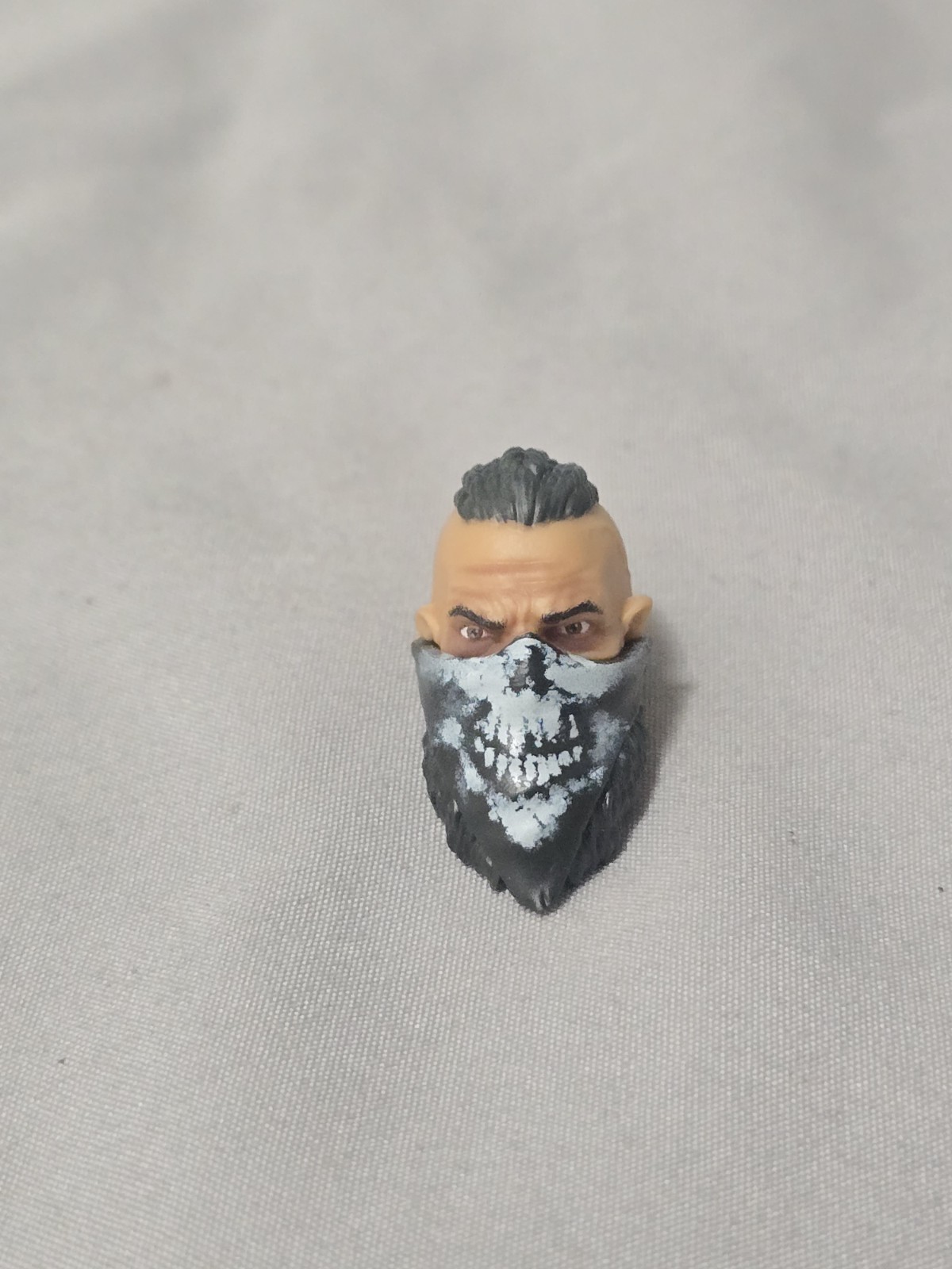 Valaverse The Black Action Force Blackbeard Male Mask Head 6″ Custom Fodder 1/12