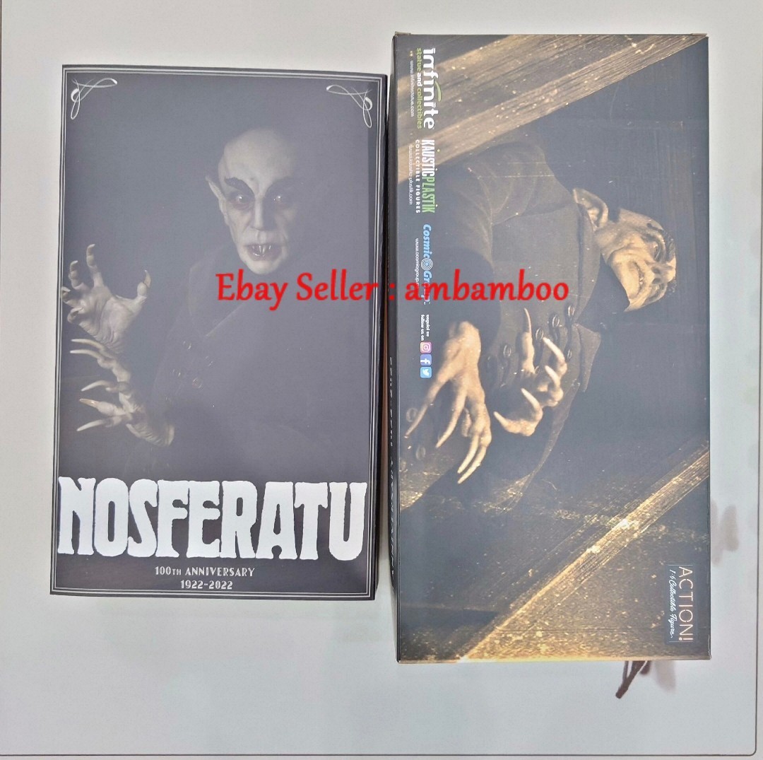 Infinite Statue X Kaustic Plastik 1/6 Nosferatu Vampire Action Figure DX Edition